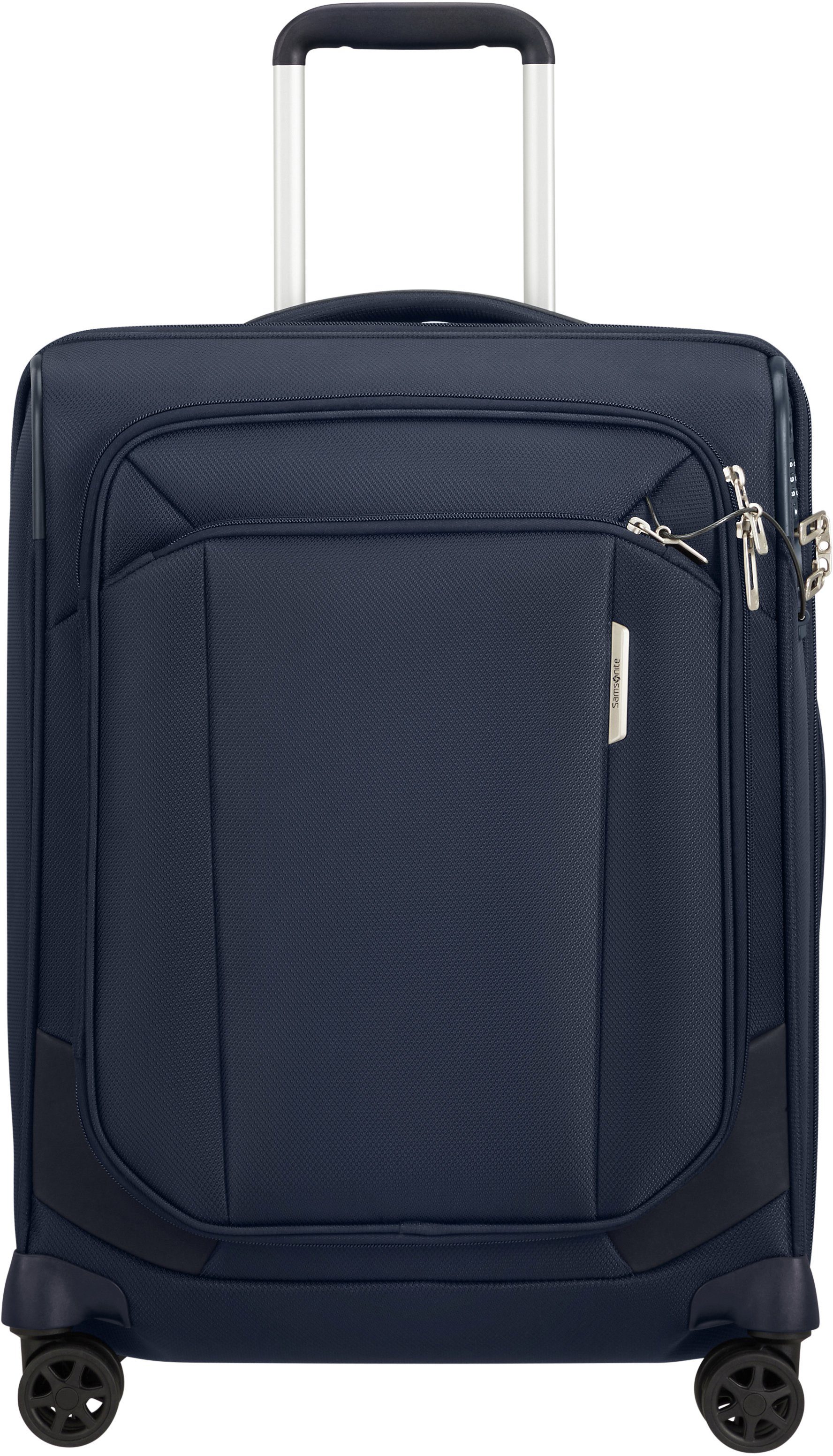 Samsonite Zachte bagage trolley RESPARK, 55 cm van gerecycled materiaal, met volumevergroting &...