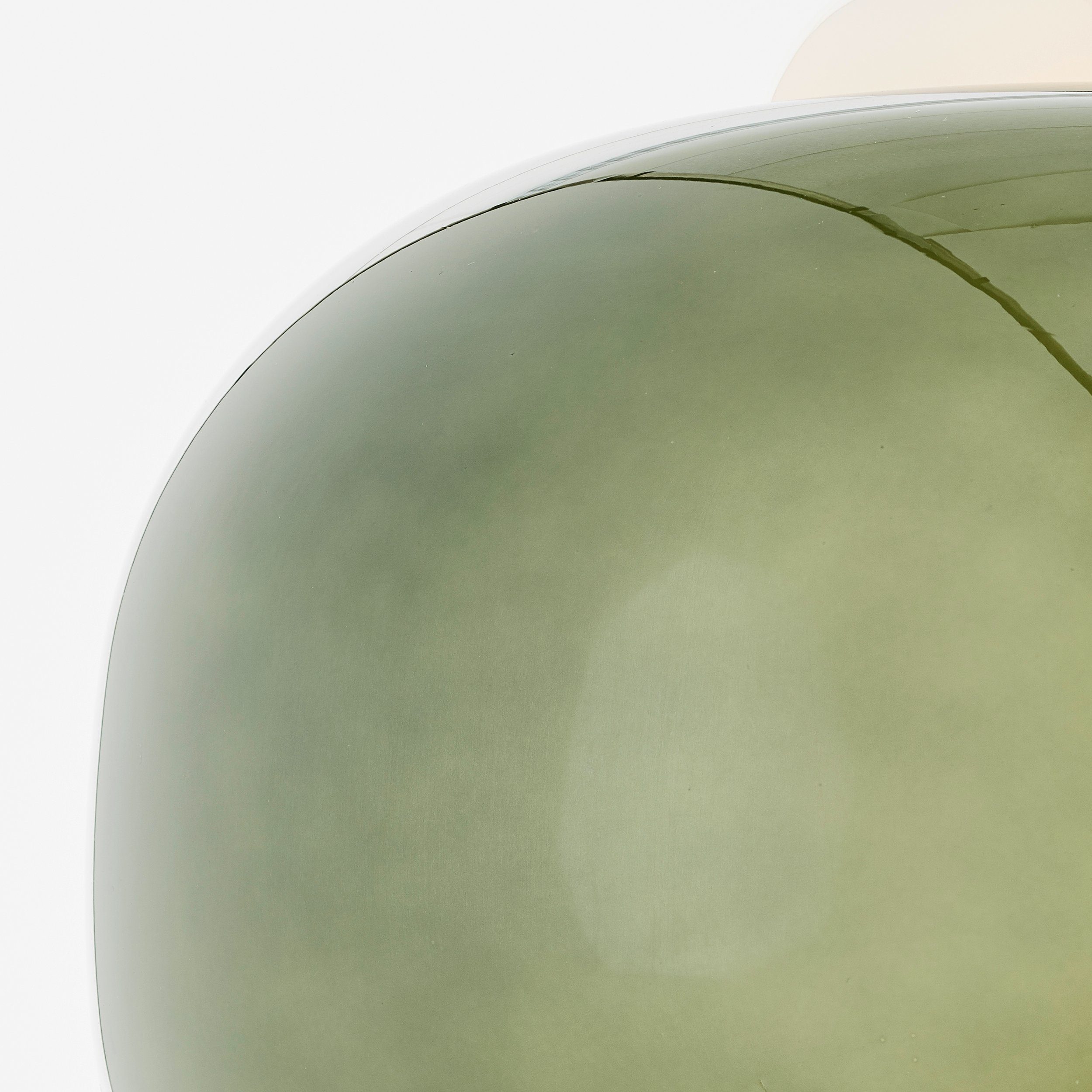 Brilliant Leuchten Hanglamp Blop Hoogte 128,5 cm, Ø 30 cm, E27, inkortbaar, glas/metaal