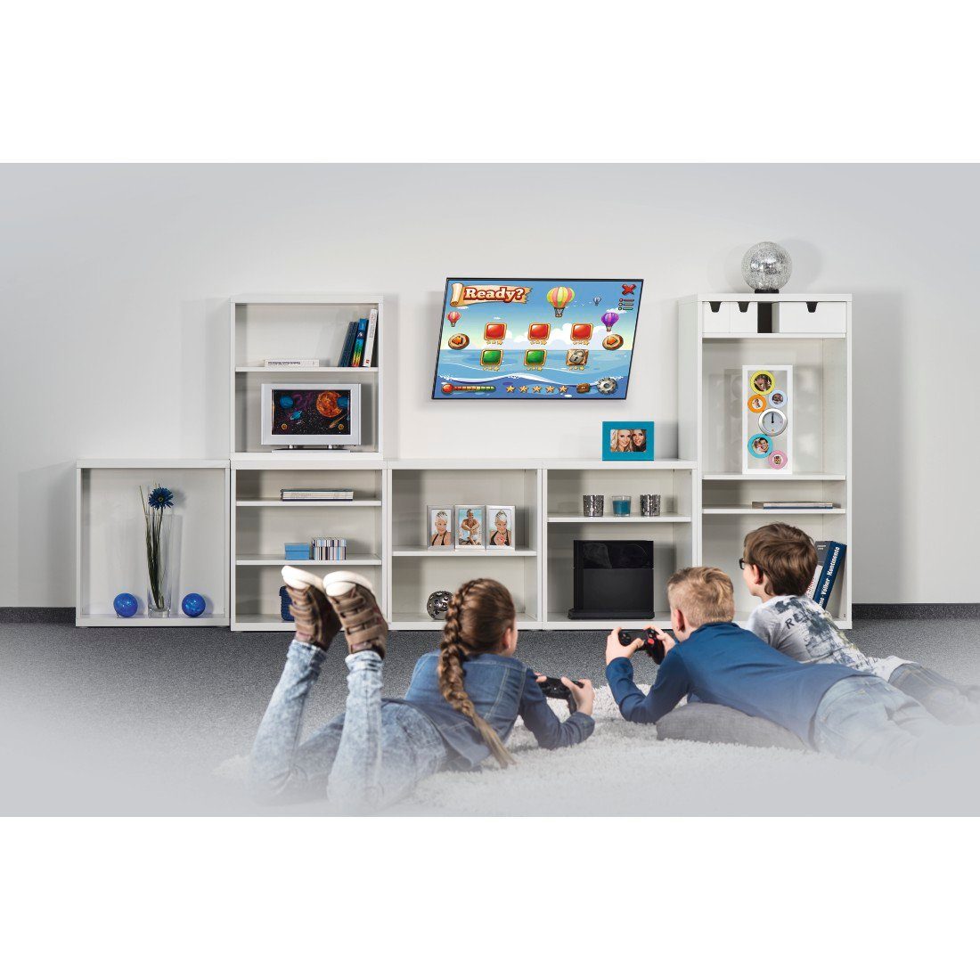 Hama Tv-wandhouder TV wandbeugel kantelbaar, tot 25kg, 48 - 117 cm (19" - 46"), 32", 43"
