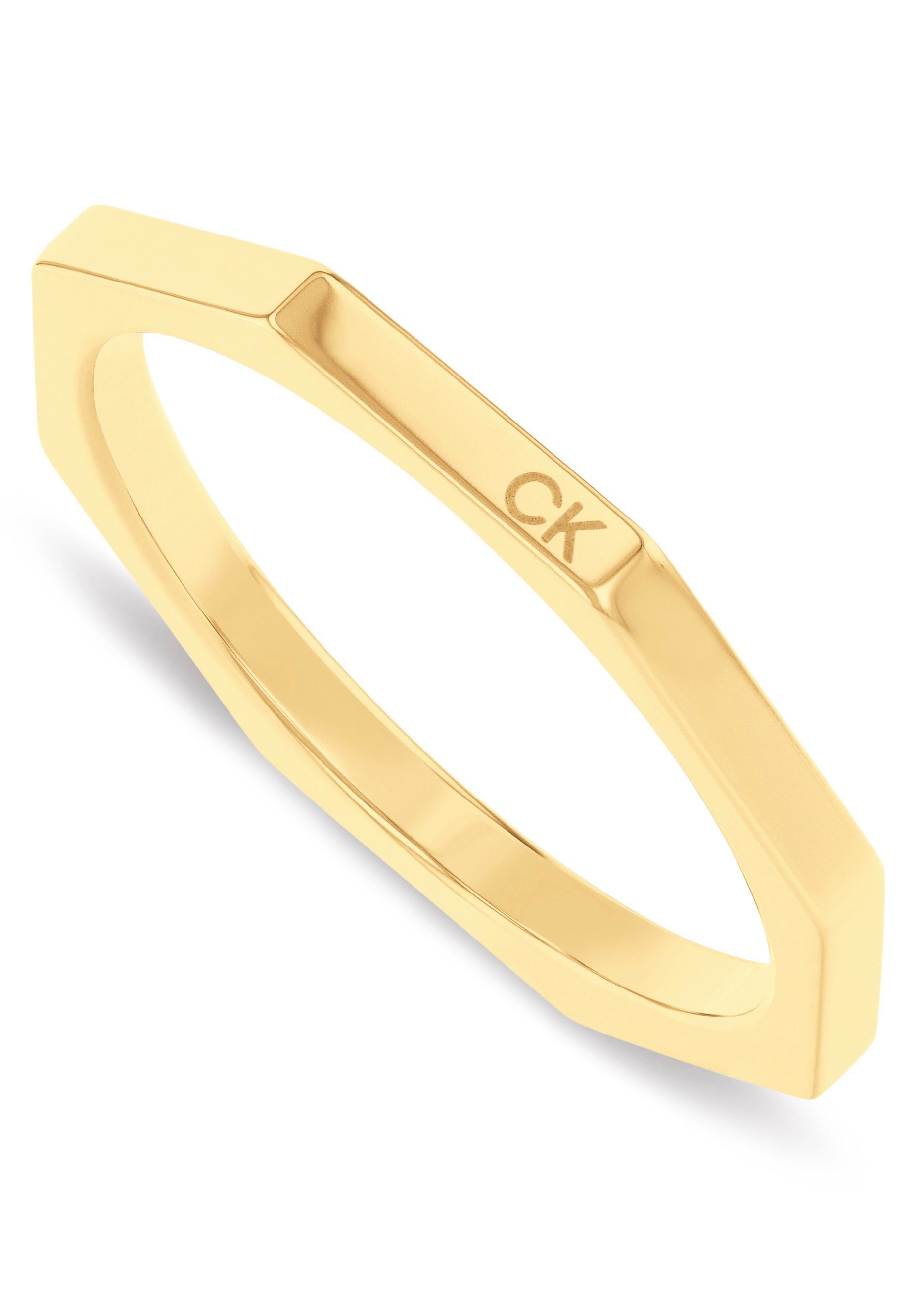 Calvin Klein Ringenset Multipack sieraden roestvrijstalen vinger ringen ringset damesringen SHAPES (set, 3-delig)
