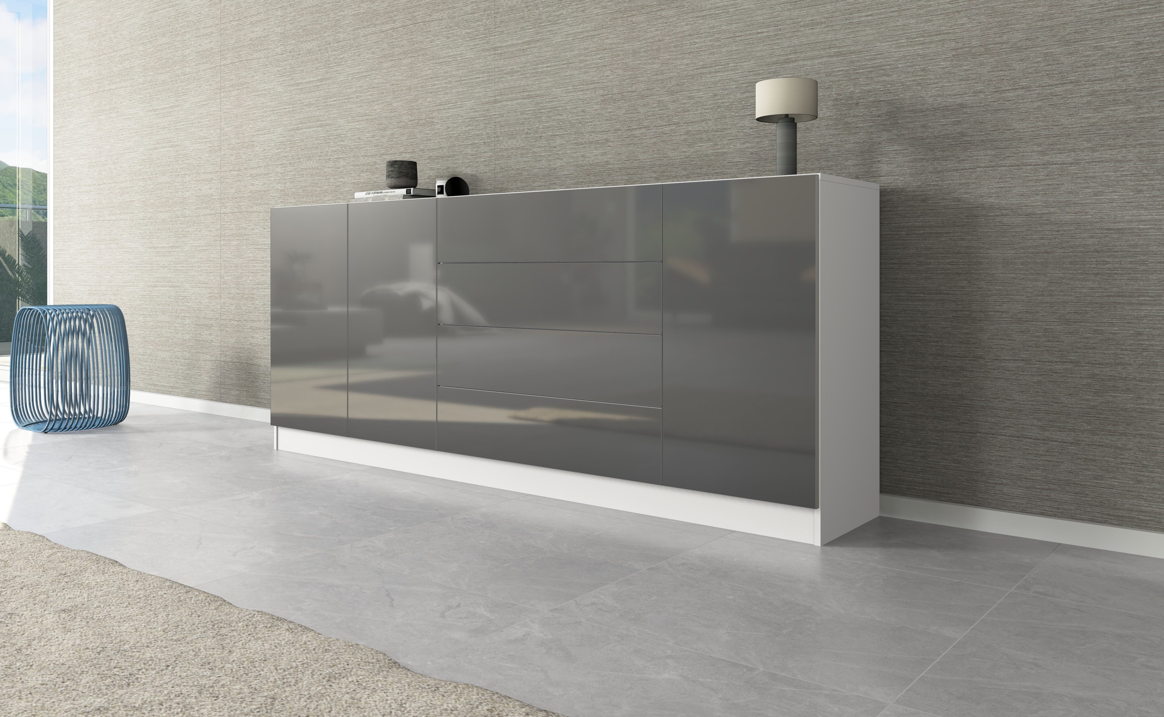 borchardt Möbel Dressoir Vaasa Breedte 190 cm