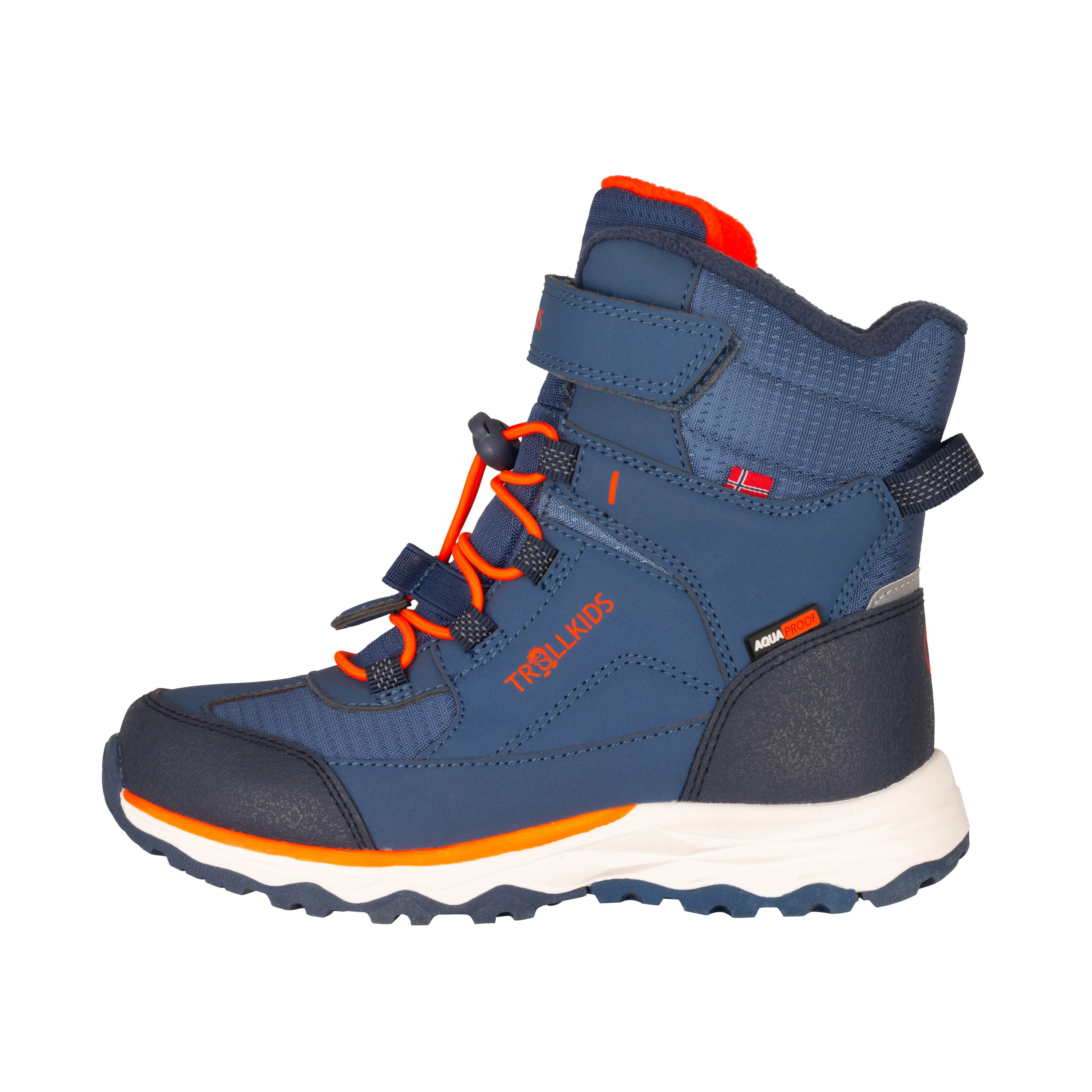TROLLKIDS Winterlaarzen KIDS HAFJELL WINTER BOOTS XT waterdicht, klittenbandsluiting, reflecterende details