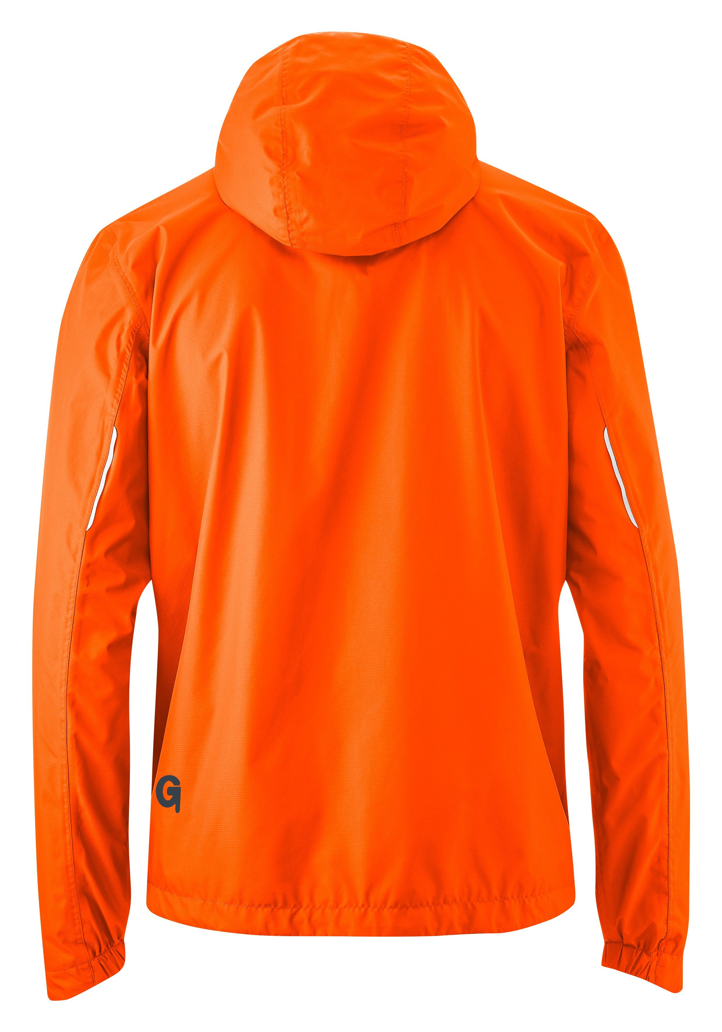 Gonso Fietsjack SAVE LIGHT Herenregenjack wind- en waterdicht, fietsjack met capuchon