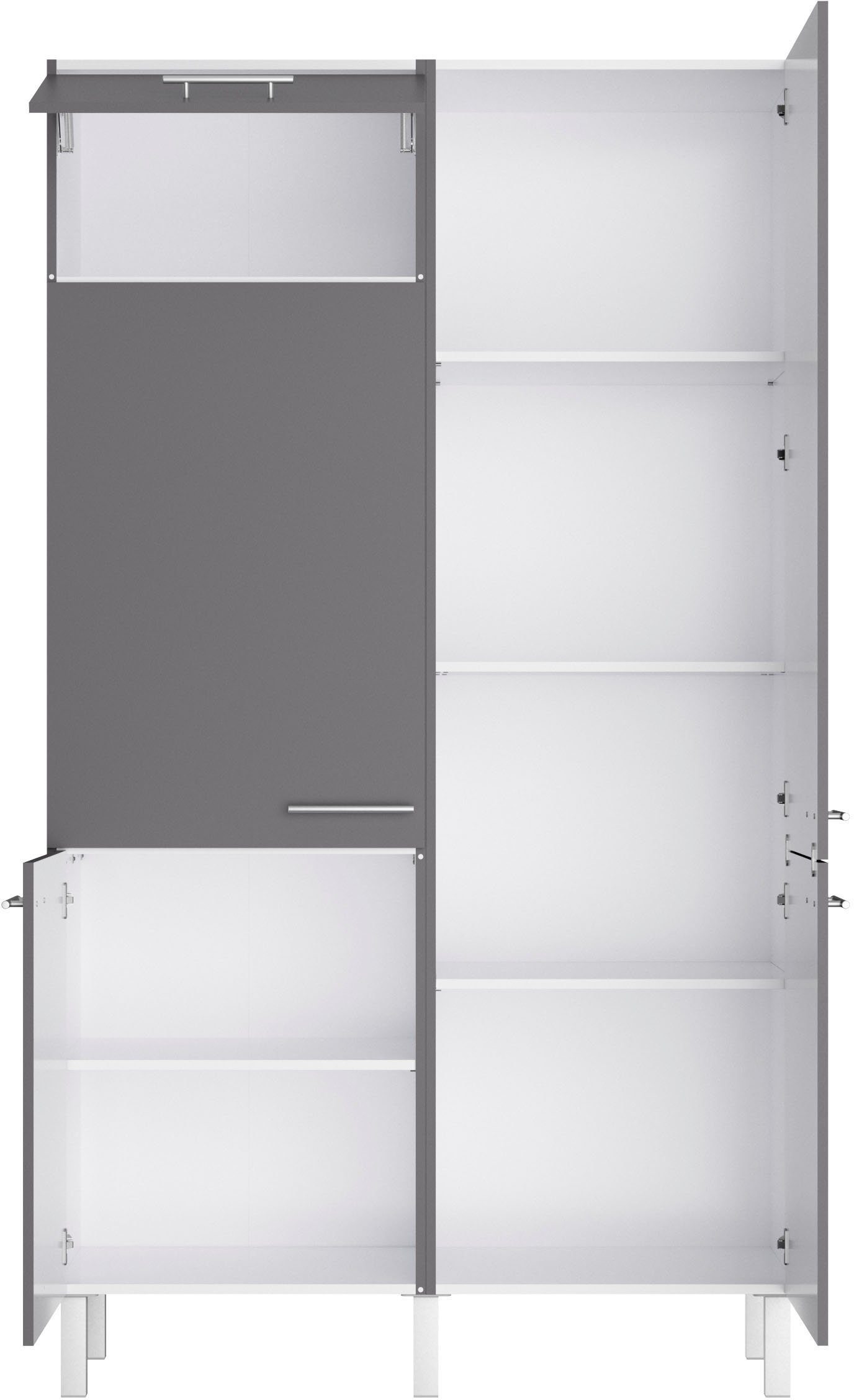 OPTIFIT Pantry keuken Lilly Breedte 120 cm, optioneel met elektrisch apparaat
