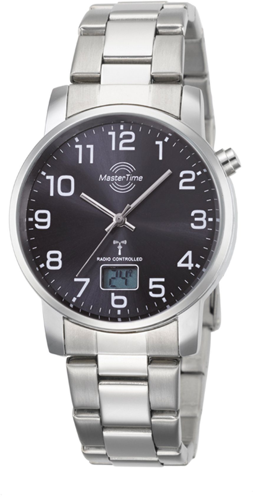 MASTER TIME Radiografisch horloge Basic Polshorloge, quartz, herenhorloge, datum, langlevende batterij