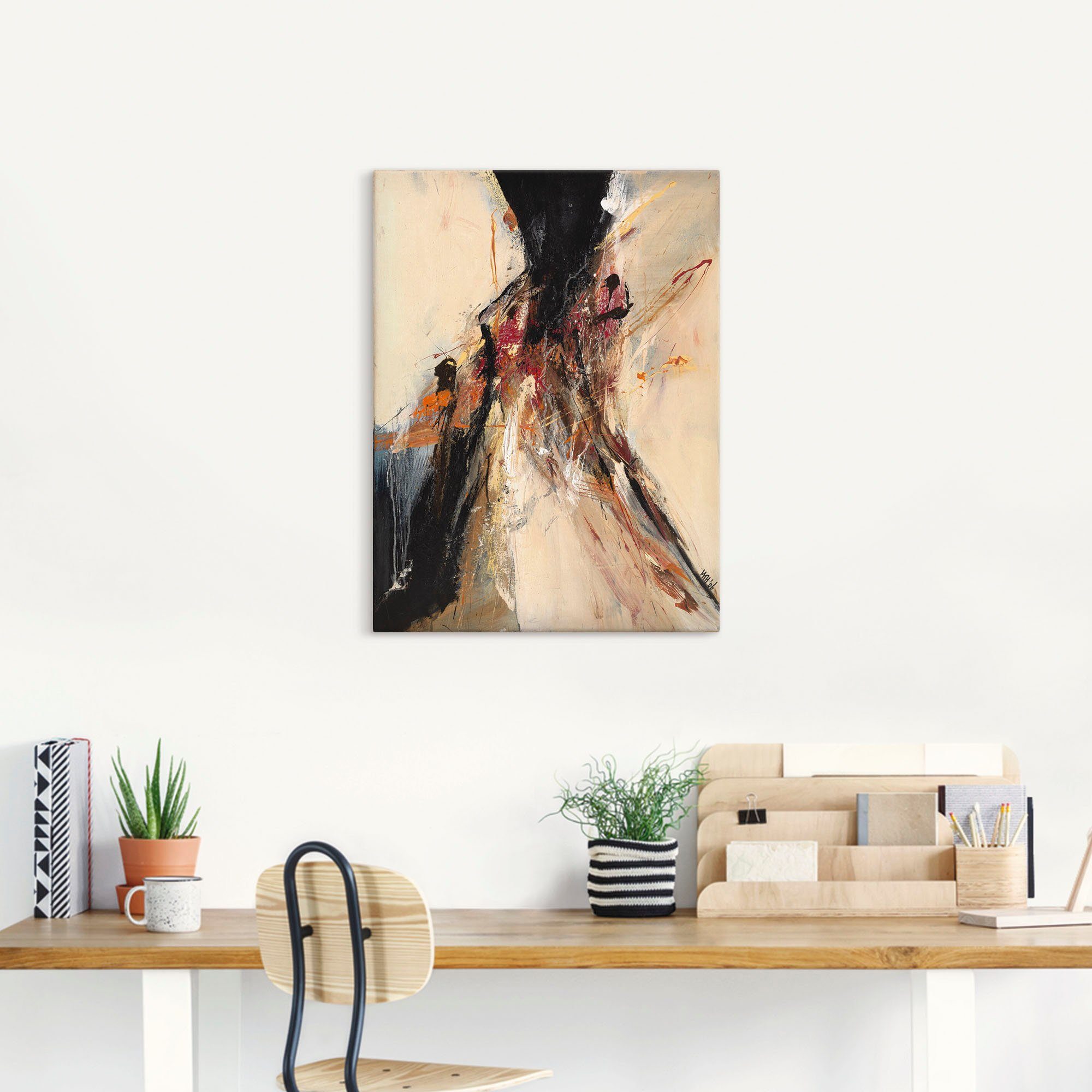 Artland Artprint Abstract VII als artprint op linnen, poster in verschillende formaten maten