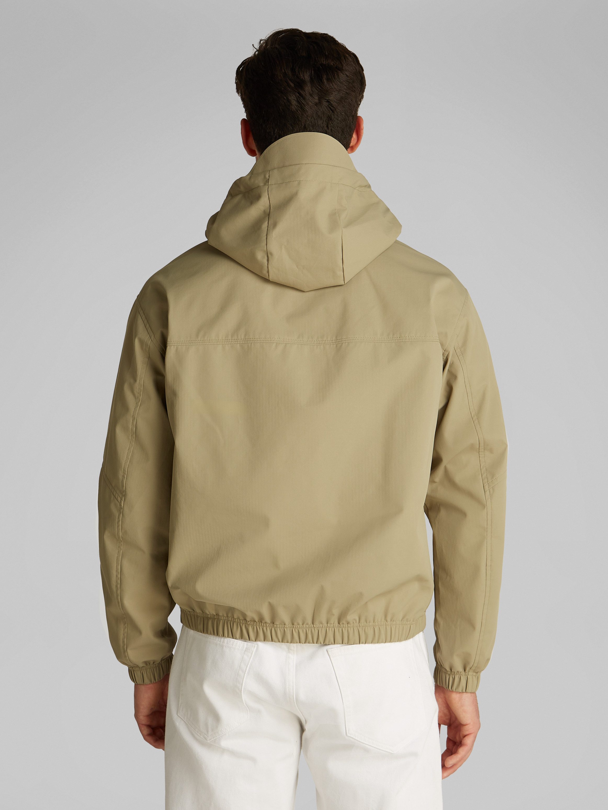Calvin Klein Allweatherjack TECHNICAL JACKET Logodruk, steekzakken