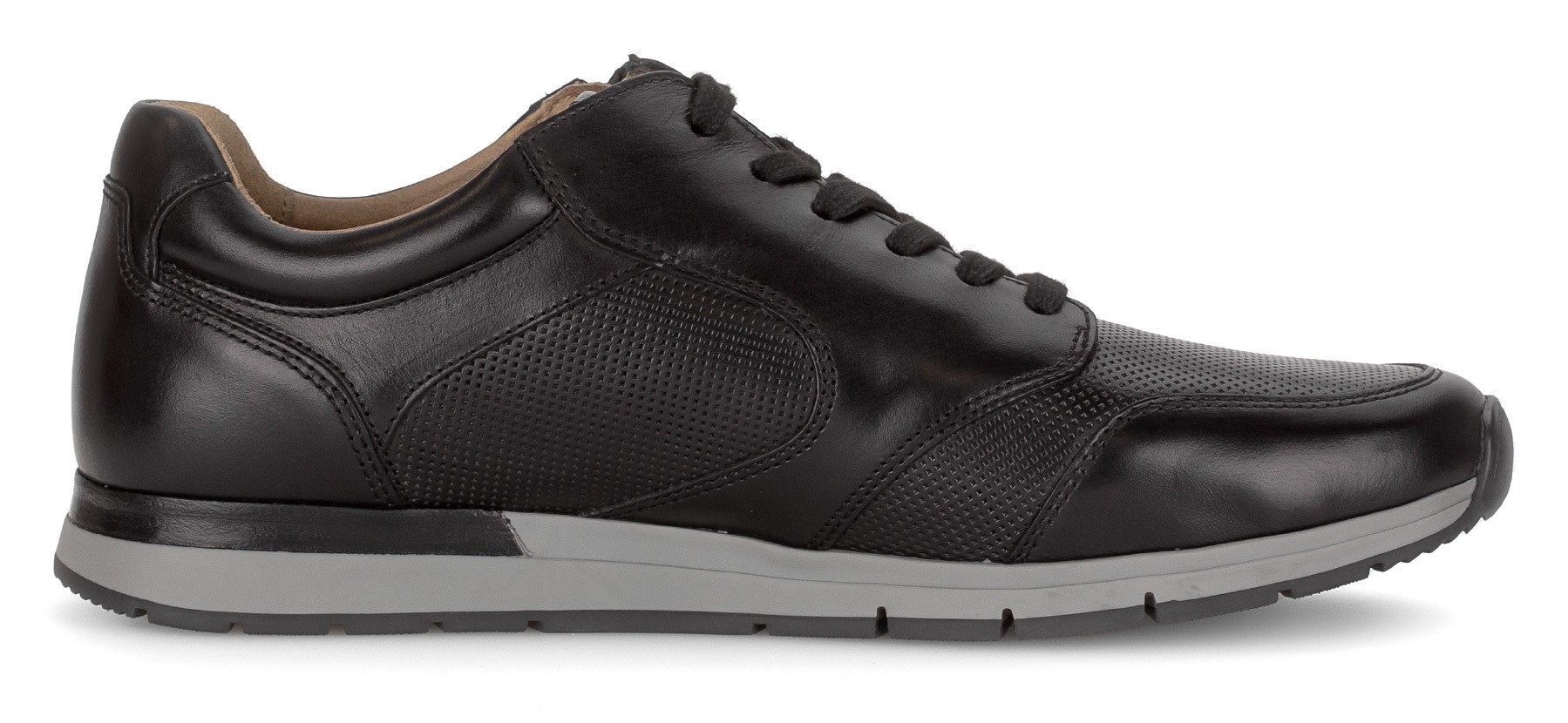 Pius Gabor Sneakers , vrijetijdsschoen, veterschoen, lage schoen met logoprent, breedte g (=breed)
