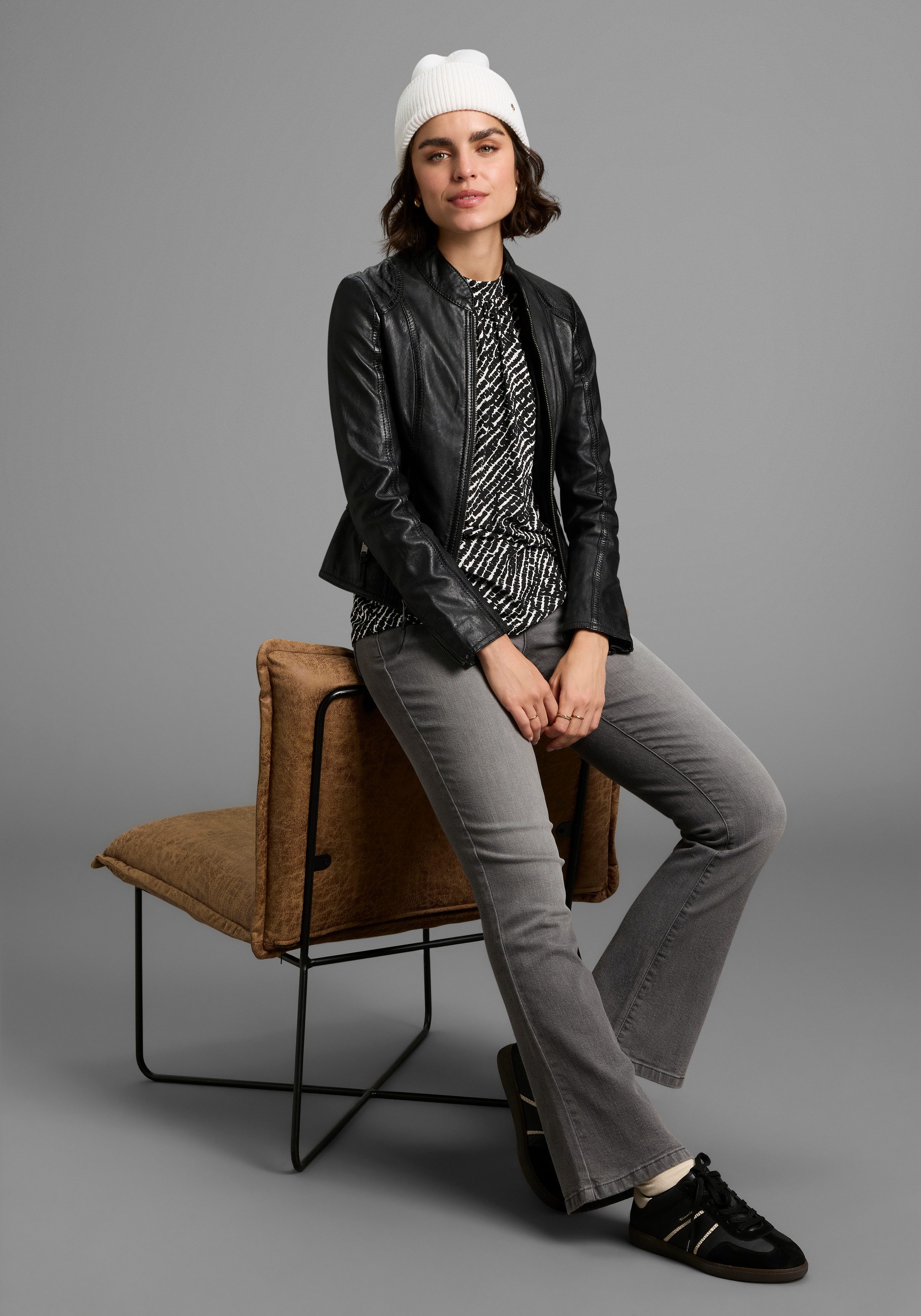 Laura Scott Shirt met korte mouwen met modieus motief - nieuwe collectie