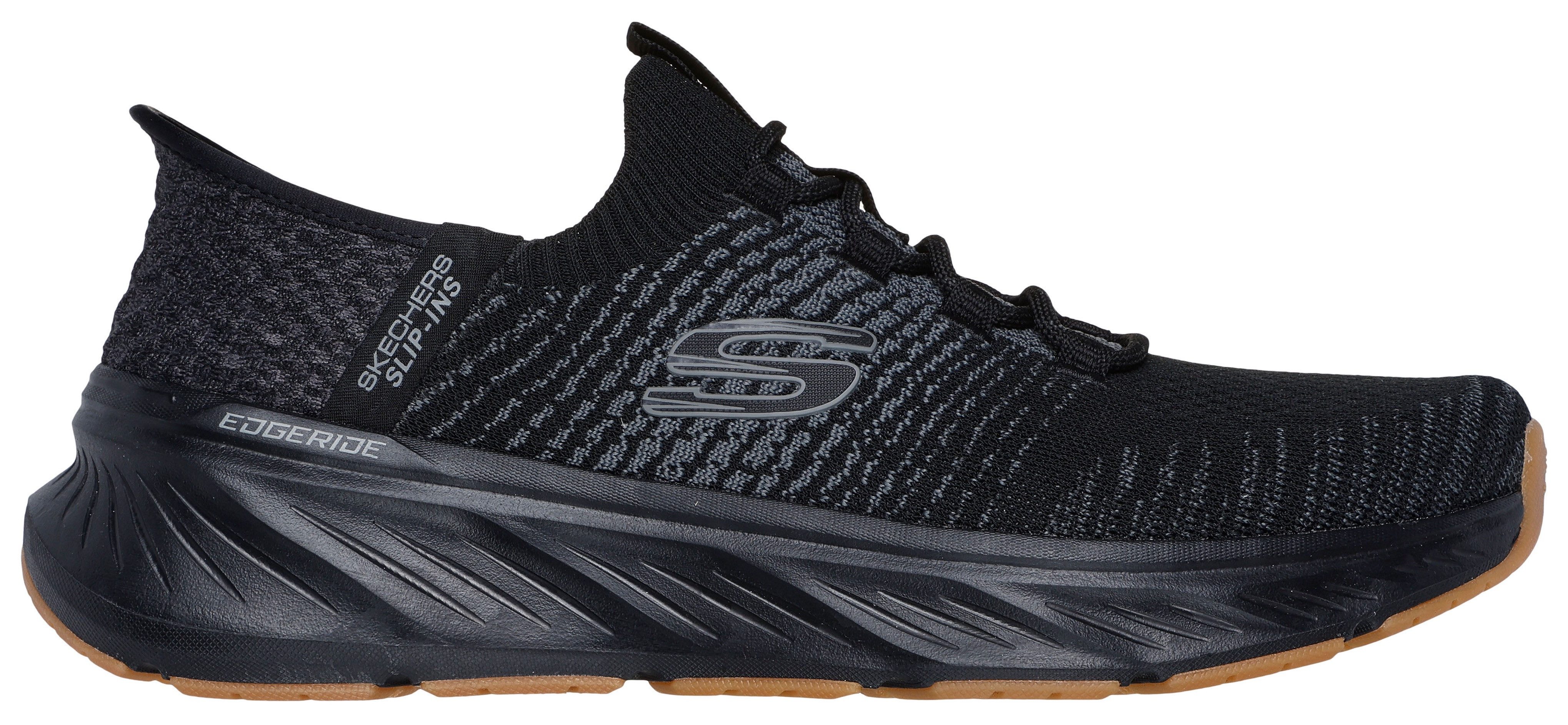 Skechers Slip-on sneakers Edgeride - Raygo , instapschoen, vrijetijdsschoen met elastische stretch-fit technologie