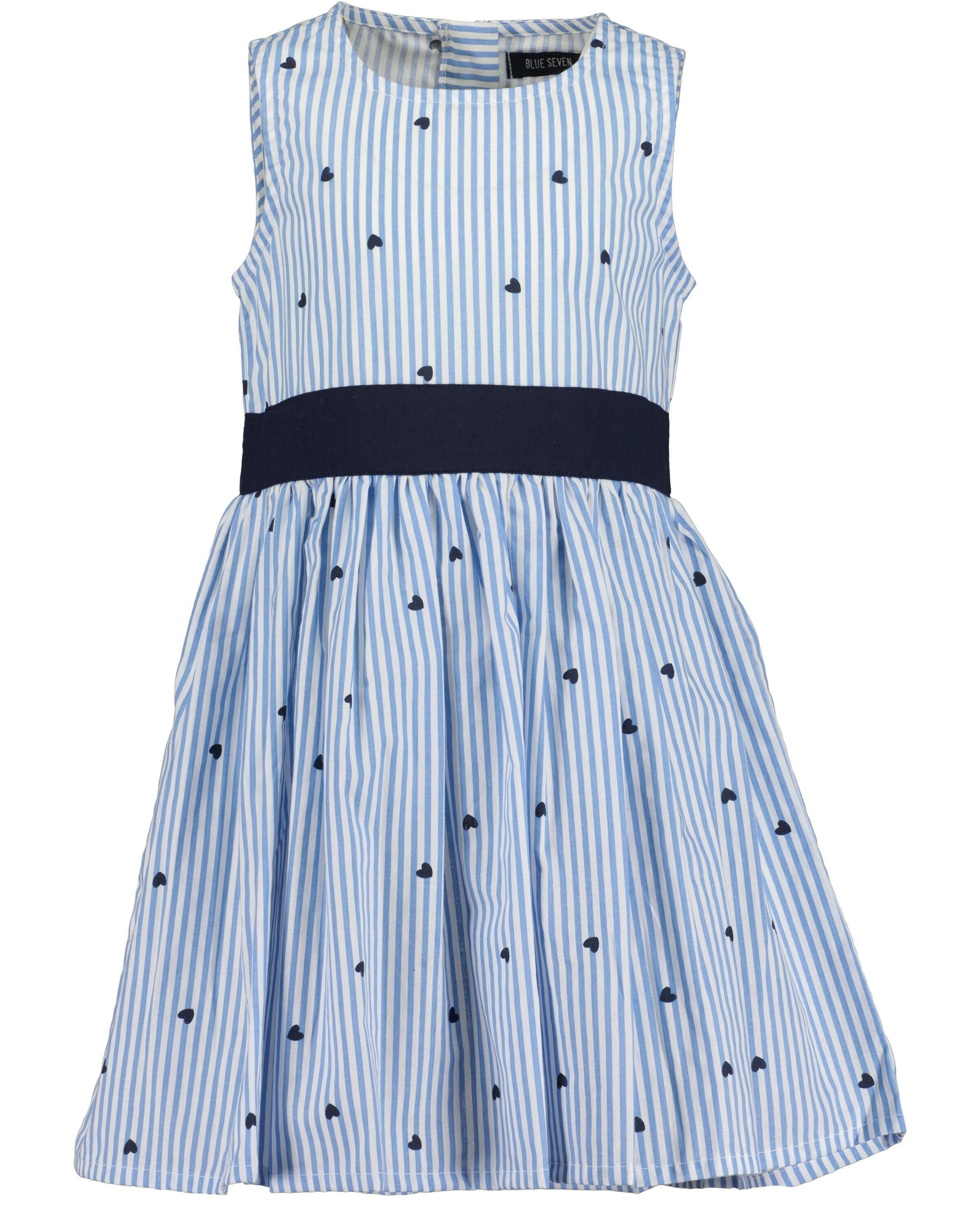 Blue Seven Zomerjurk meisjes jurken maat 110 blauw