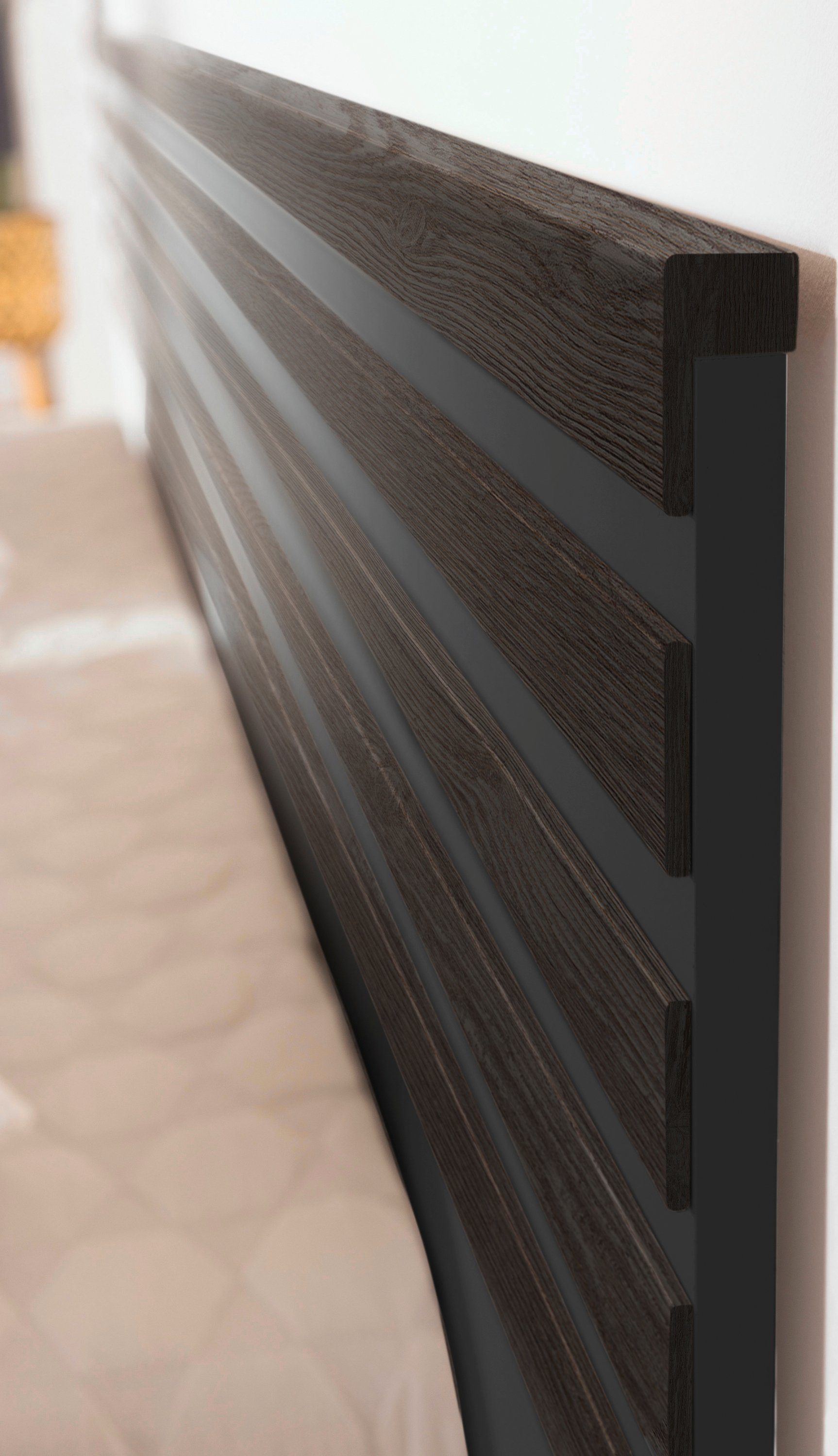 rauch Ledikant Lamella met elegante lattengarnering