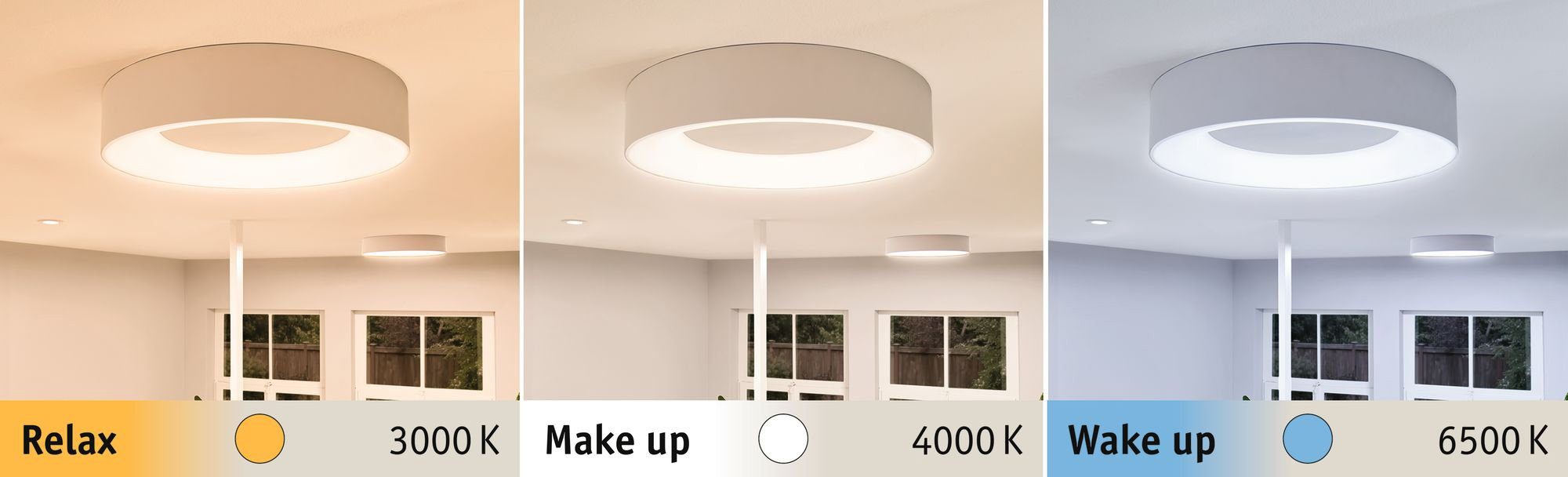 Paulmann Led-plafondlamp Selection Bathroom Casca IP44 1x23W 400mm, 230V Metaal/Kunststof (1 stuk)