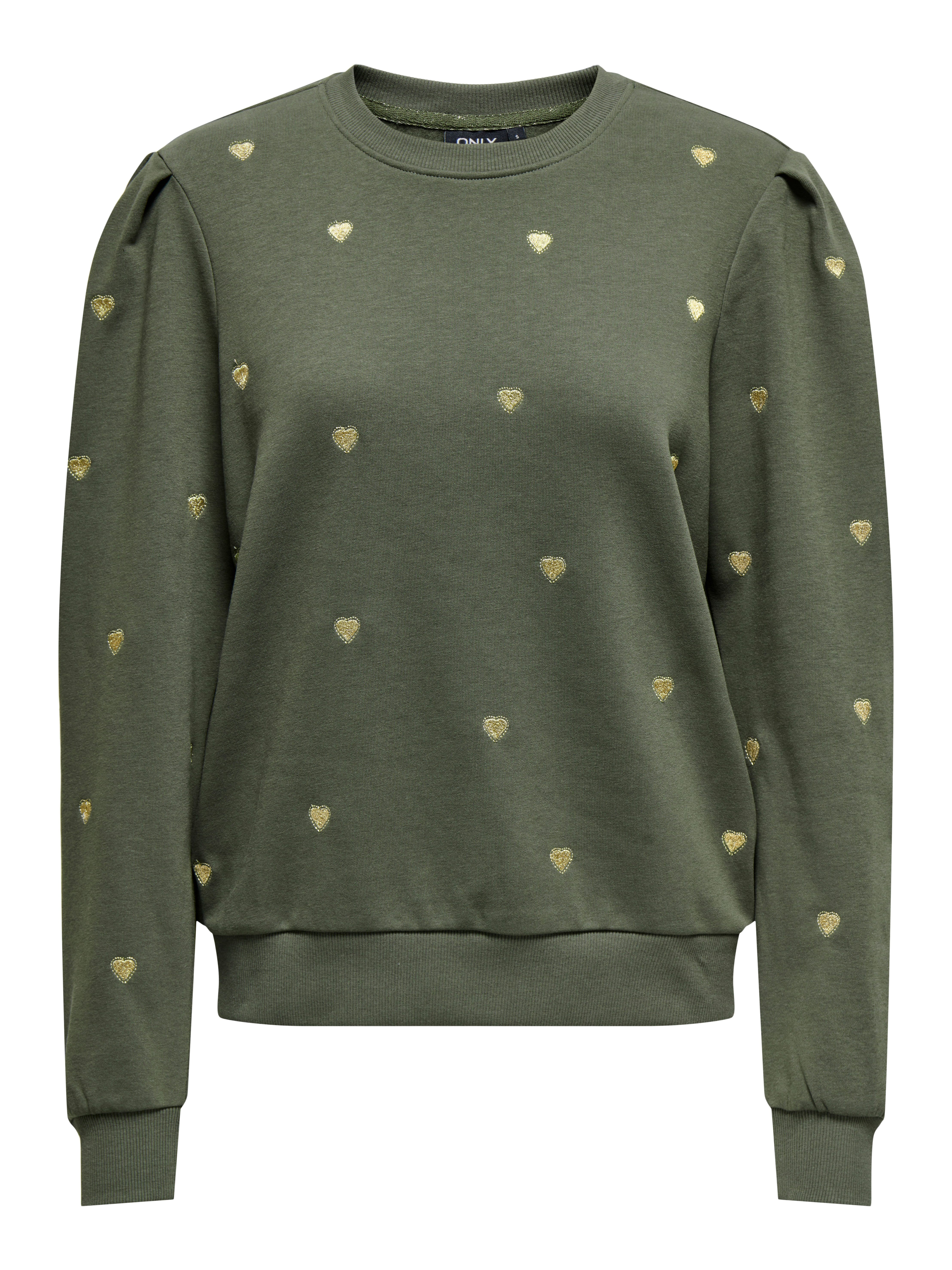 Only Sweatshirt ONLCALLE L/S O-NECK BOX SWT