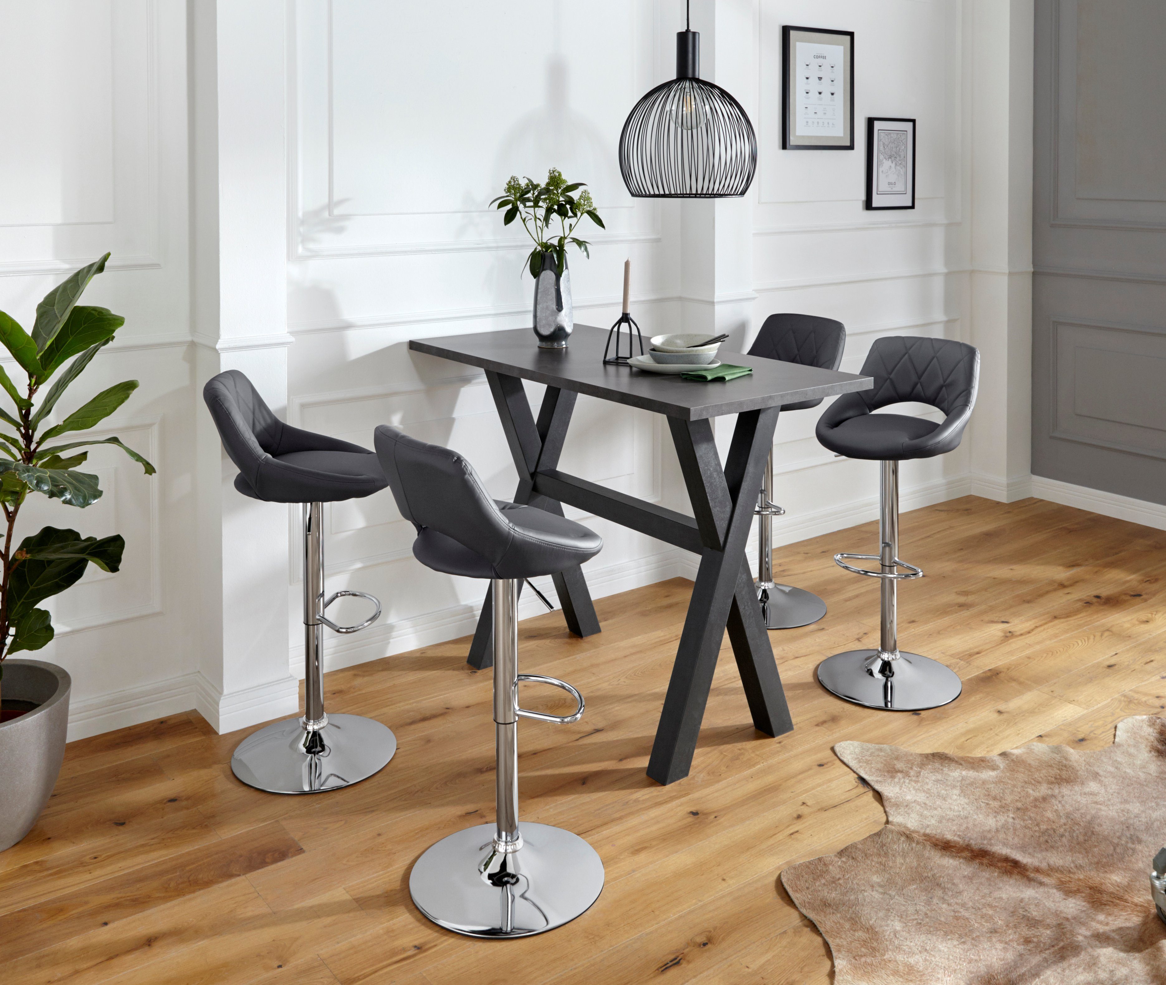 Mäusbacher Bartafel Frame in X-model (breedte 120, 140 of 160 cm)