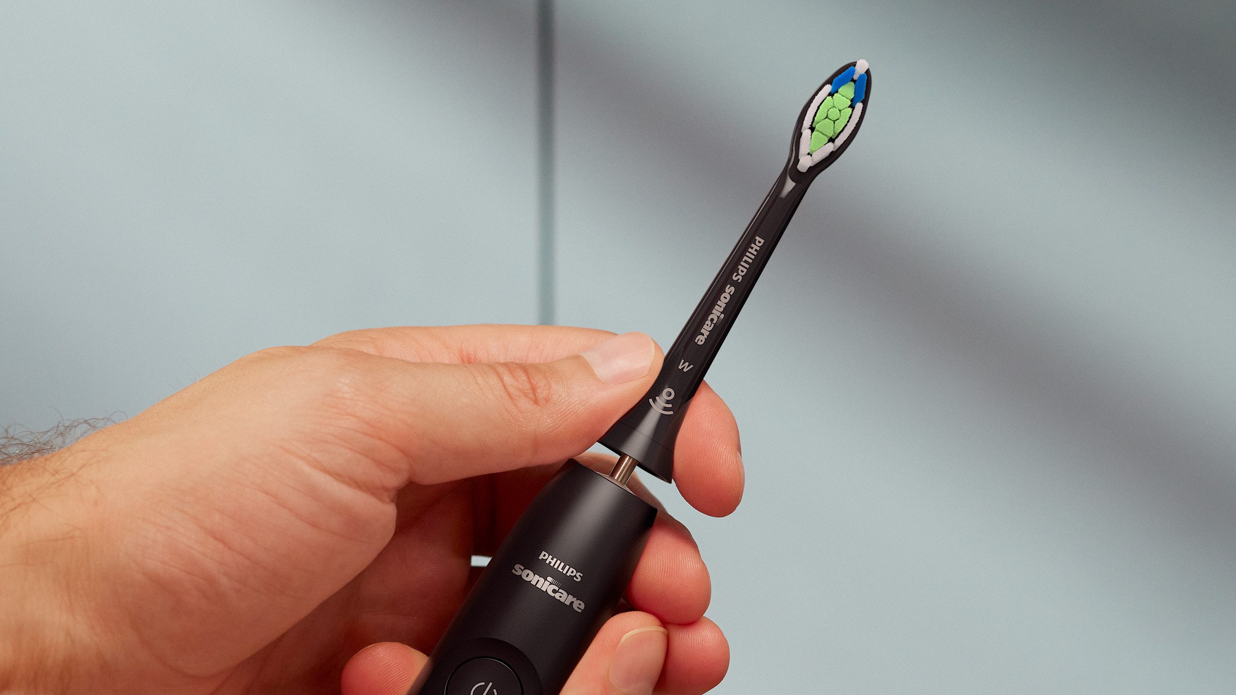 Philips Sonicare Elektrische tandenborstel Series 5300 met drukcontrole, 2 intensiteitsniveaus, incl. oplader, reisetui