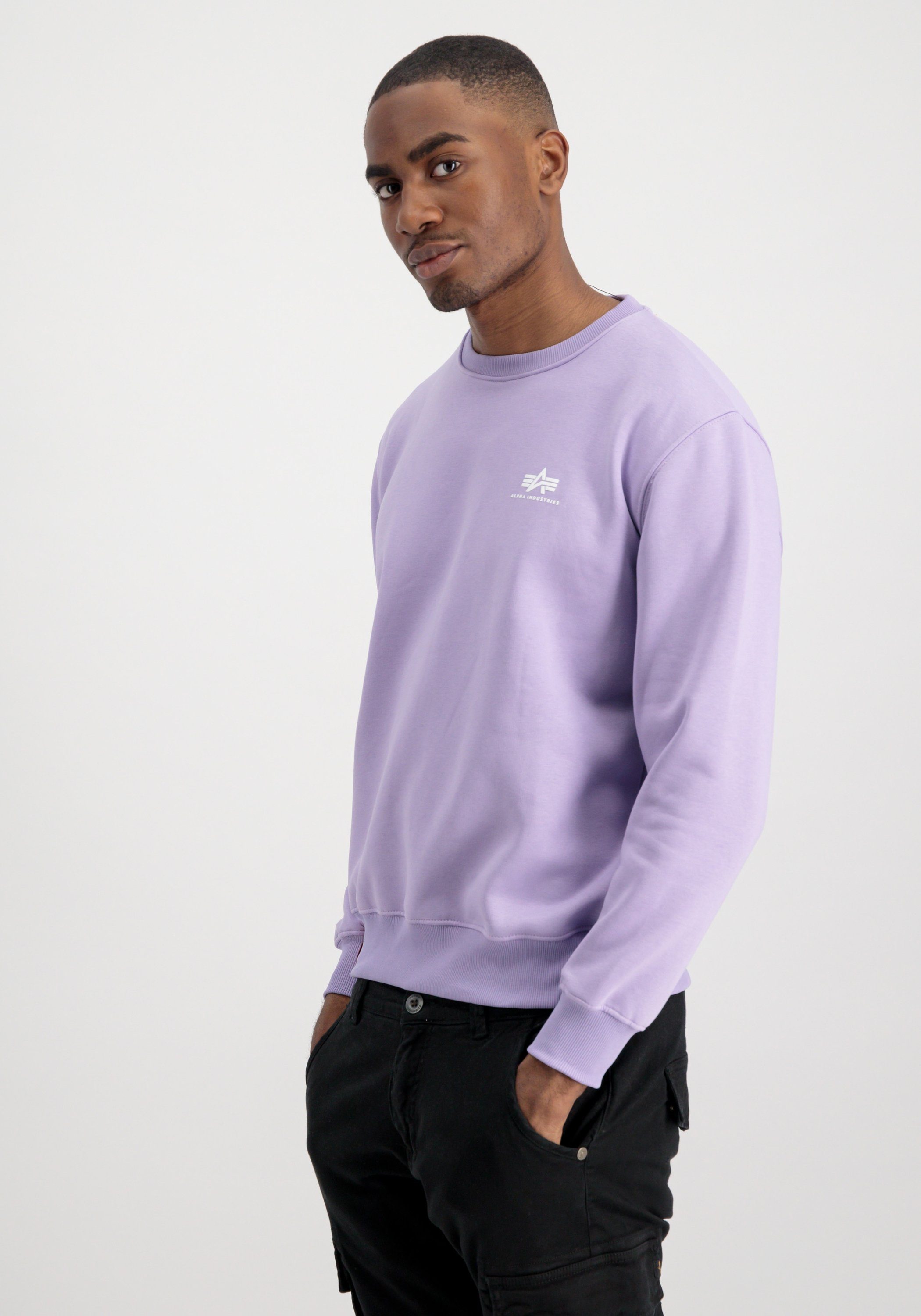 Alpha Industries Sweater Alpha Industries Men - Sweatshirts Basic Sweater Small Logo