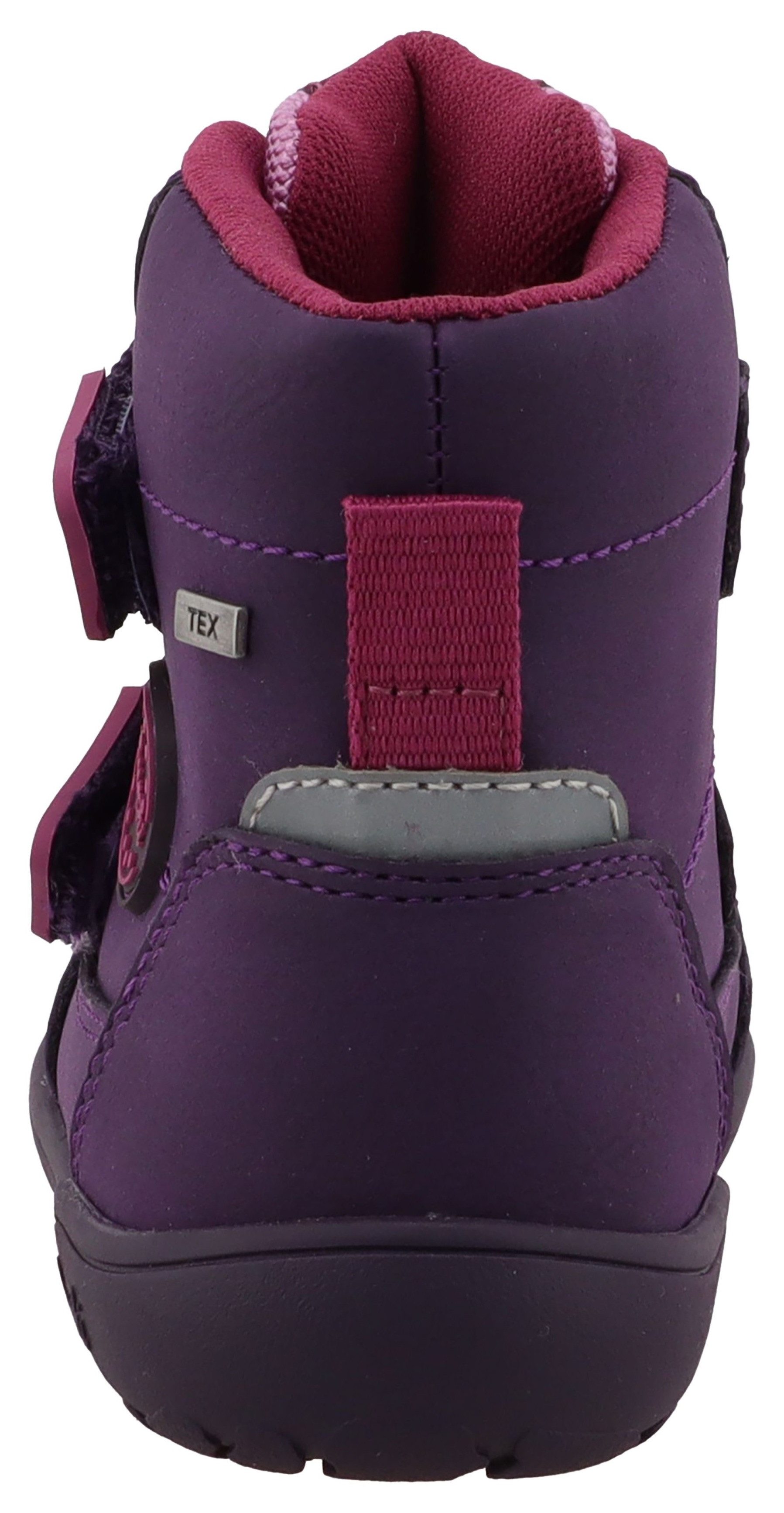 Lurchi Barefootschoenen Jess Barefoot TEX Klittenband laarzen met TEX-uitrusting, maatsjabloon om te downloaden