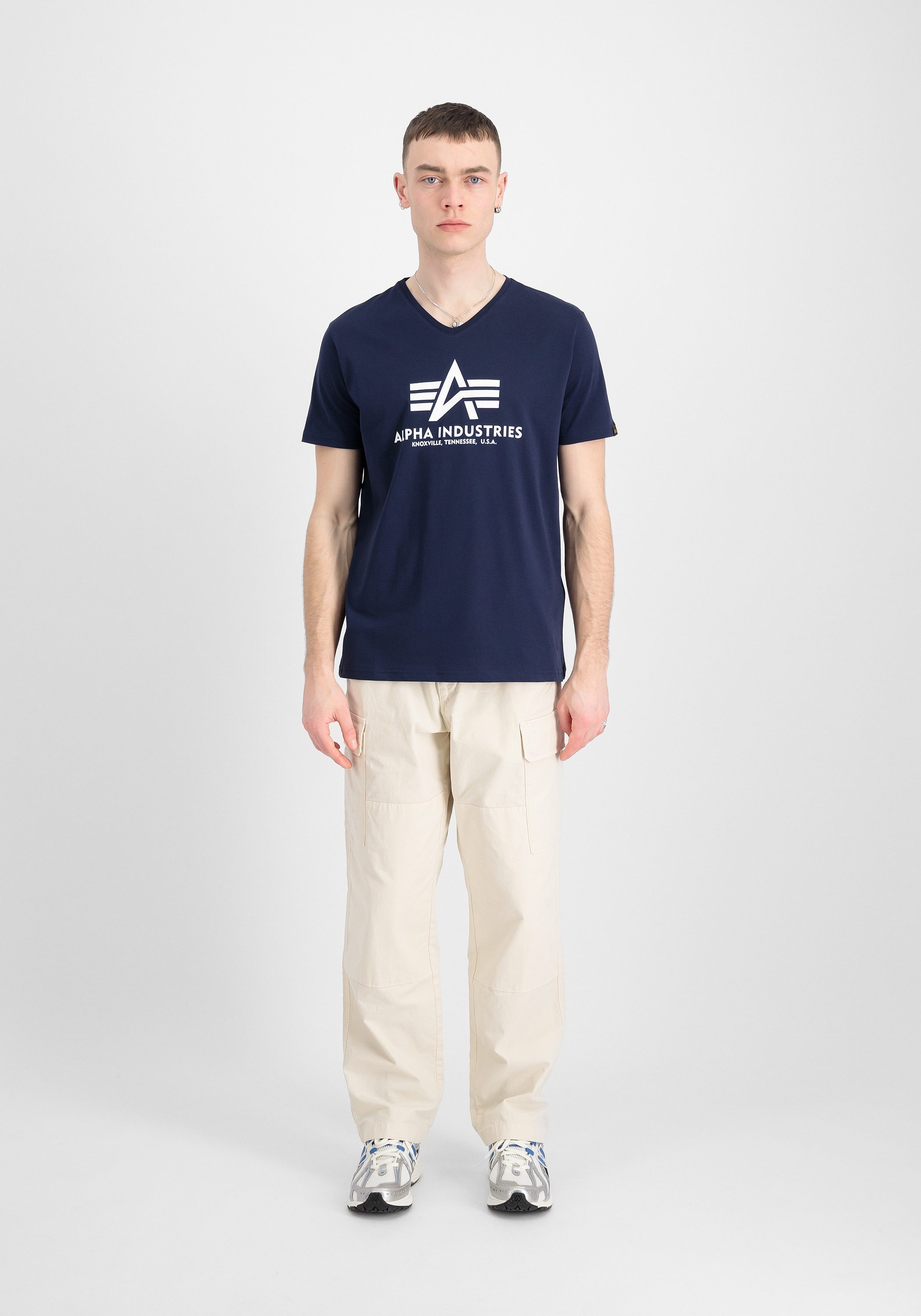Alpha Industries T-shirt Alpha Industries Men - T-Shirts Basic V-Neck T