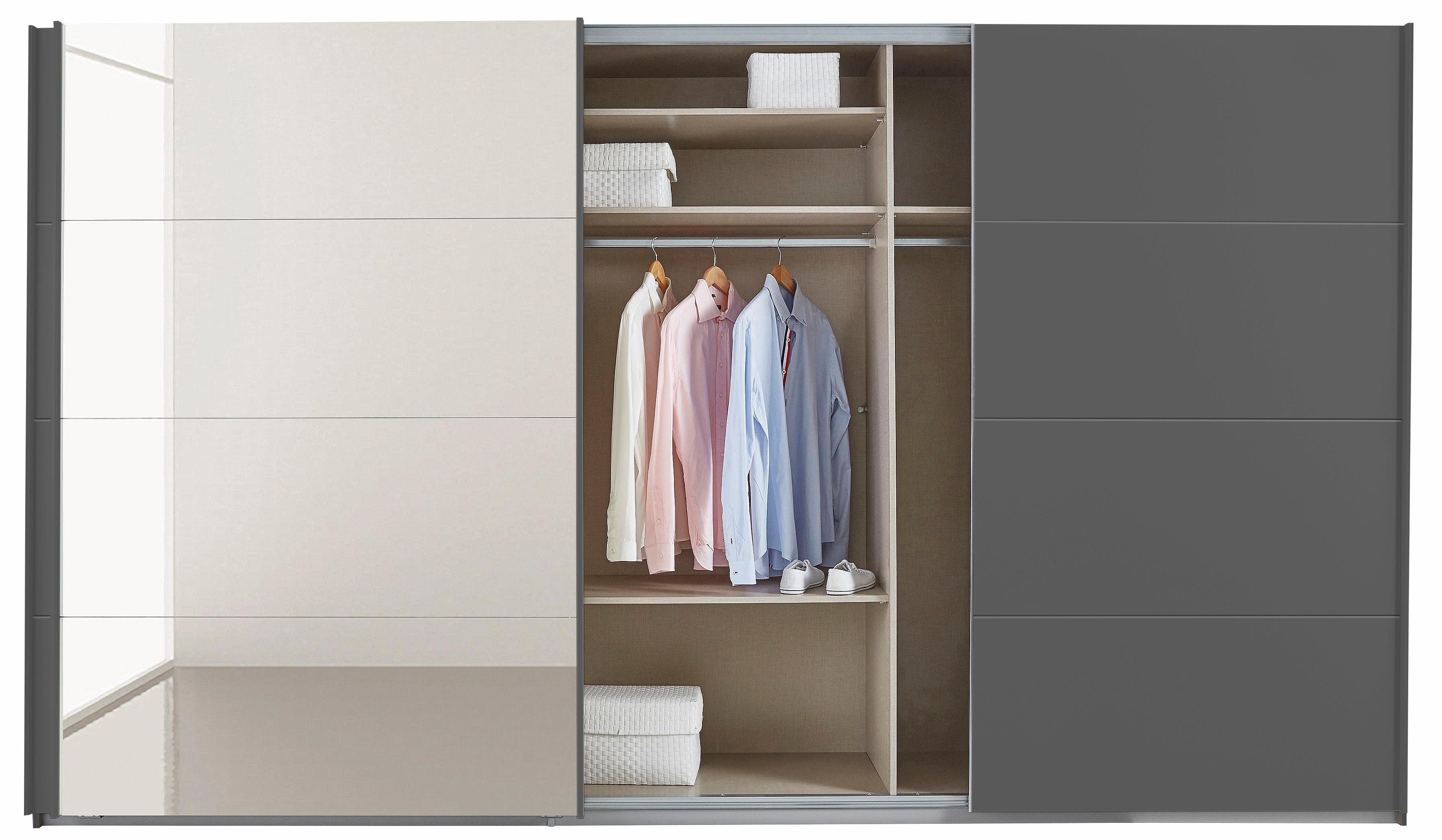 rauch Zweefdeurkast Kledingkast Kast Garderobe Slaapkamerkast TUBONA inclusief lade-inzet en extra legplanken made in germany