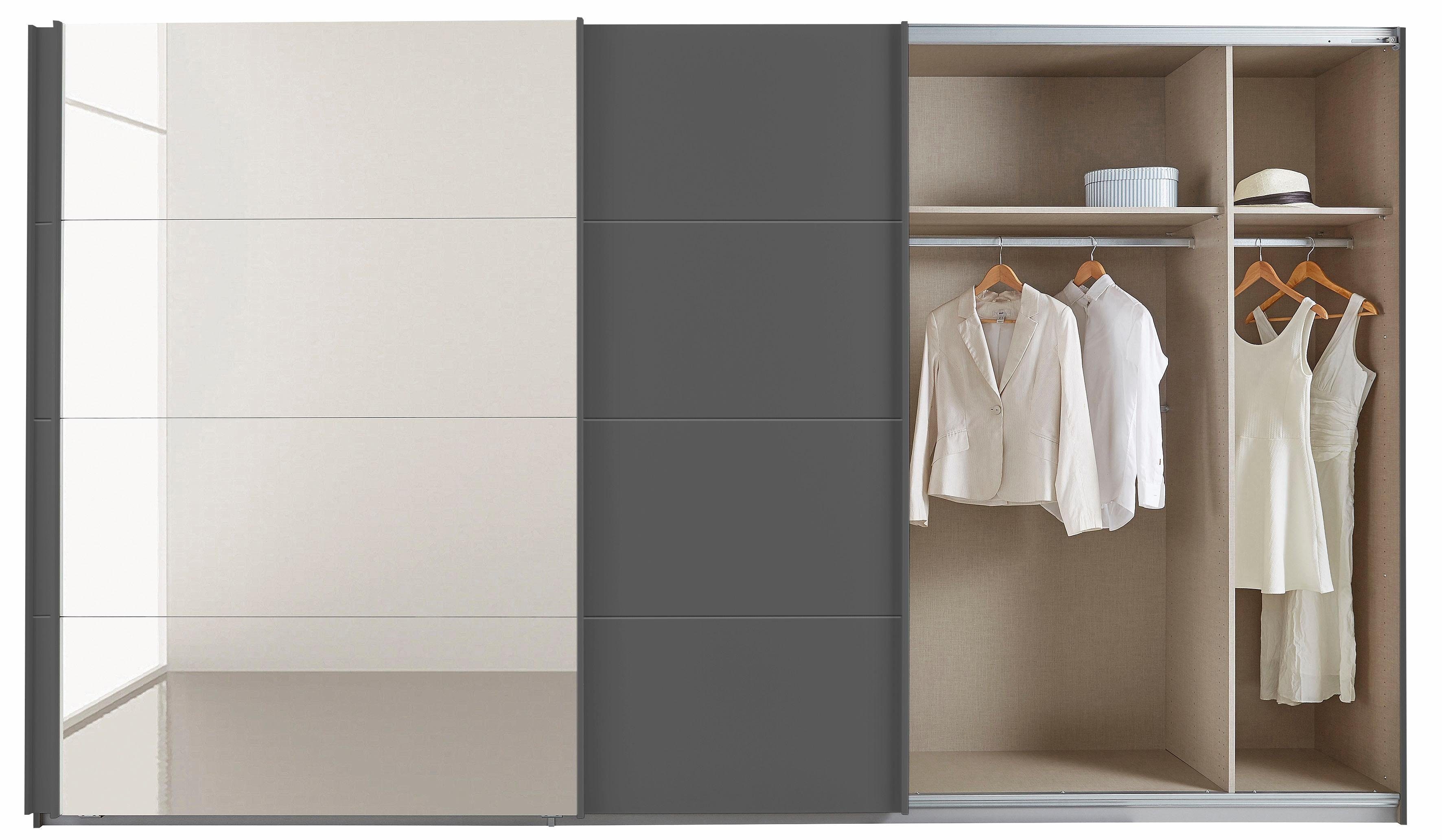 rauch Zweefdeurkast Kledingkast Kast Garderobe Slaapkamerkast TUBONA inclusief lade-inzet en extra legplanken made in germany