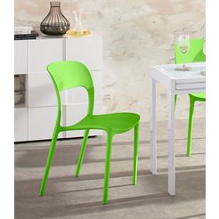 paroli stoel (set, 4 stuks) groen