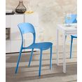 paroli stoel (set, 4 stuks) blauw