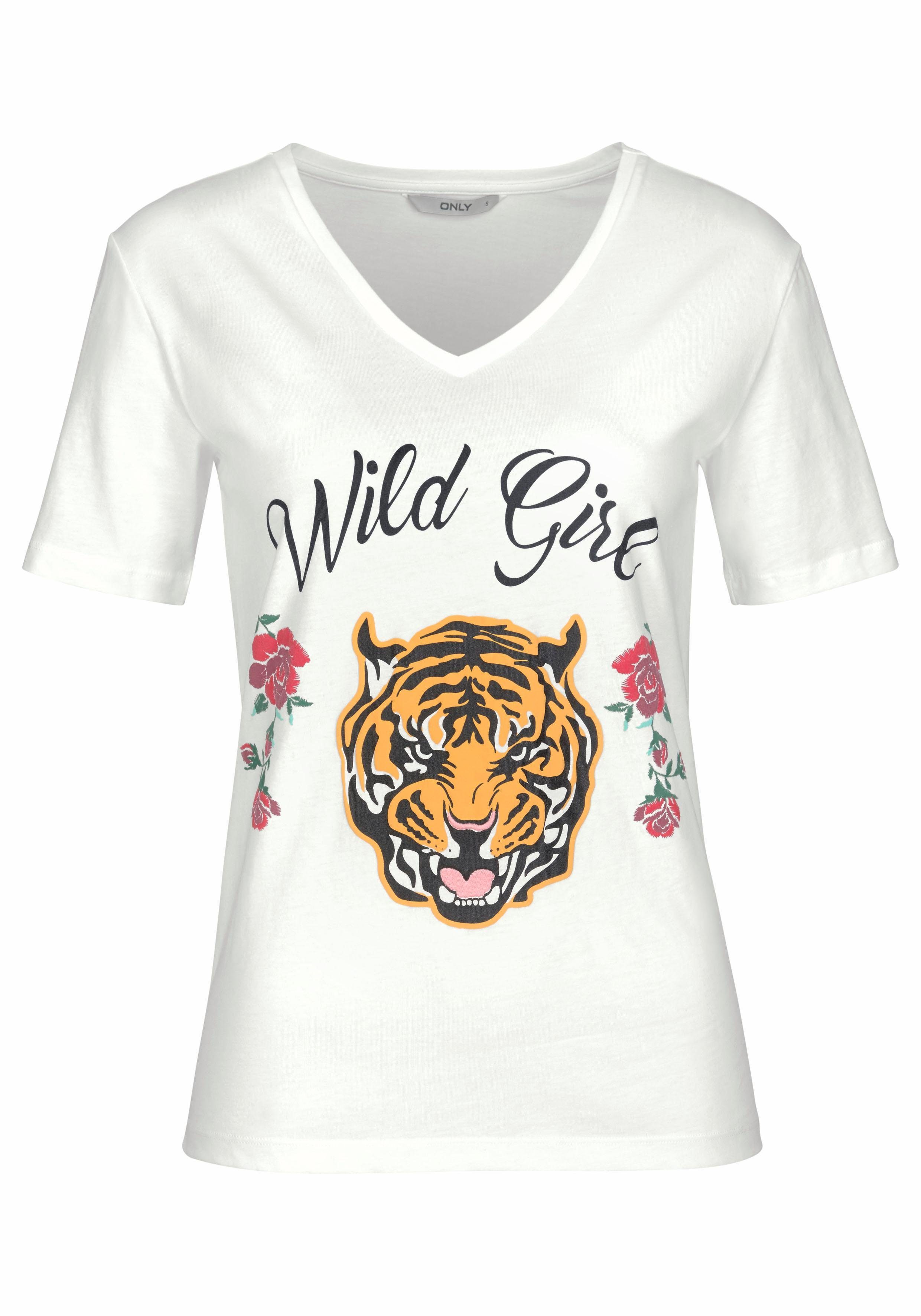 Otto - Only NU 15% KORTING: Only T-shirt WILD GIRL