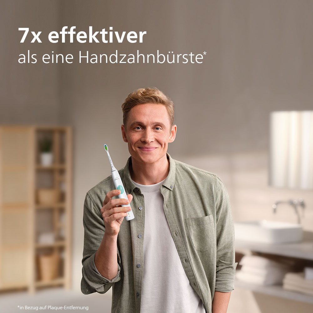 Philips Sonicare Elektrische tandenborstel HX6807/51 ProtectiveClean 4300 met sonartechnologie, inclusief clean poetsprogramma