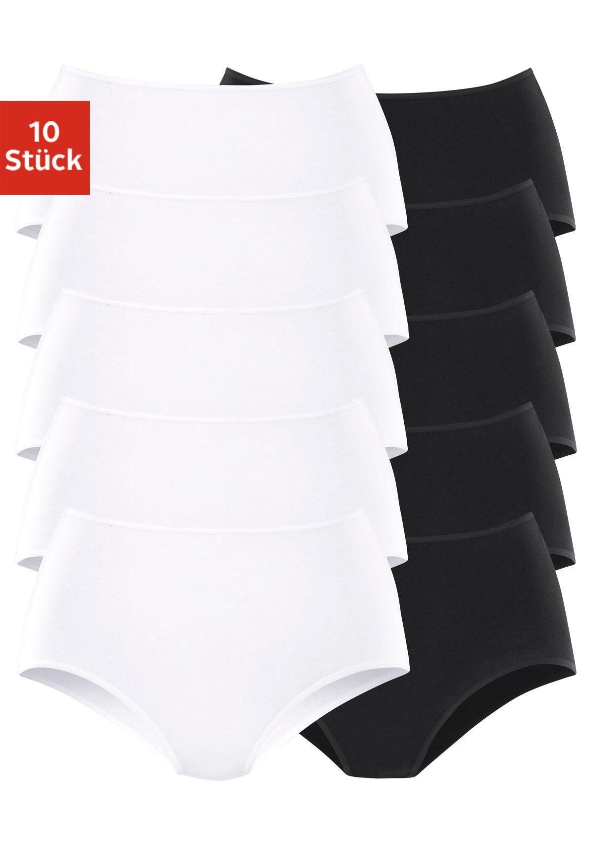 Petite fleur Tailleslip van elastisch katoen (set, 10 stuks, 10 stuks)
