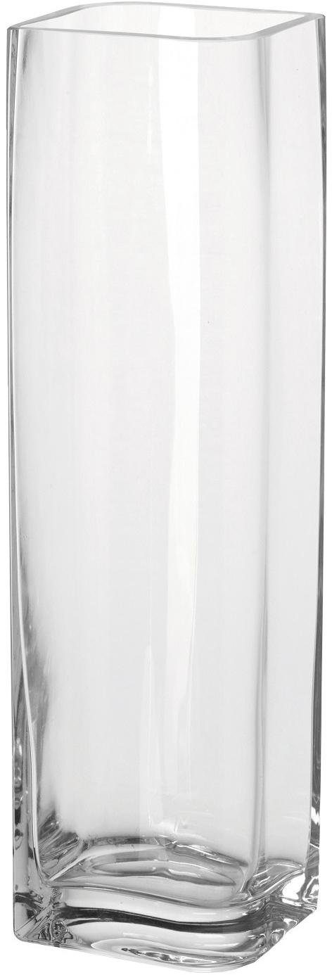 LEONARDO Siervaas Lucca gemaakt van helder glas vazen & bloempotten maat Ø 11 cm x 40 cm wit