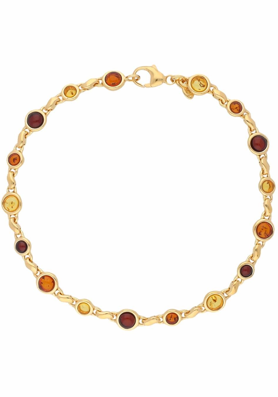 Firetti Armband Sieraad cadeau zilver 925 armbanden armbandketting fantasie barnsteen dames armbanden bruin