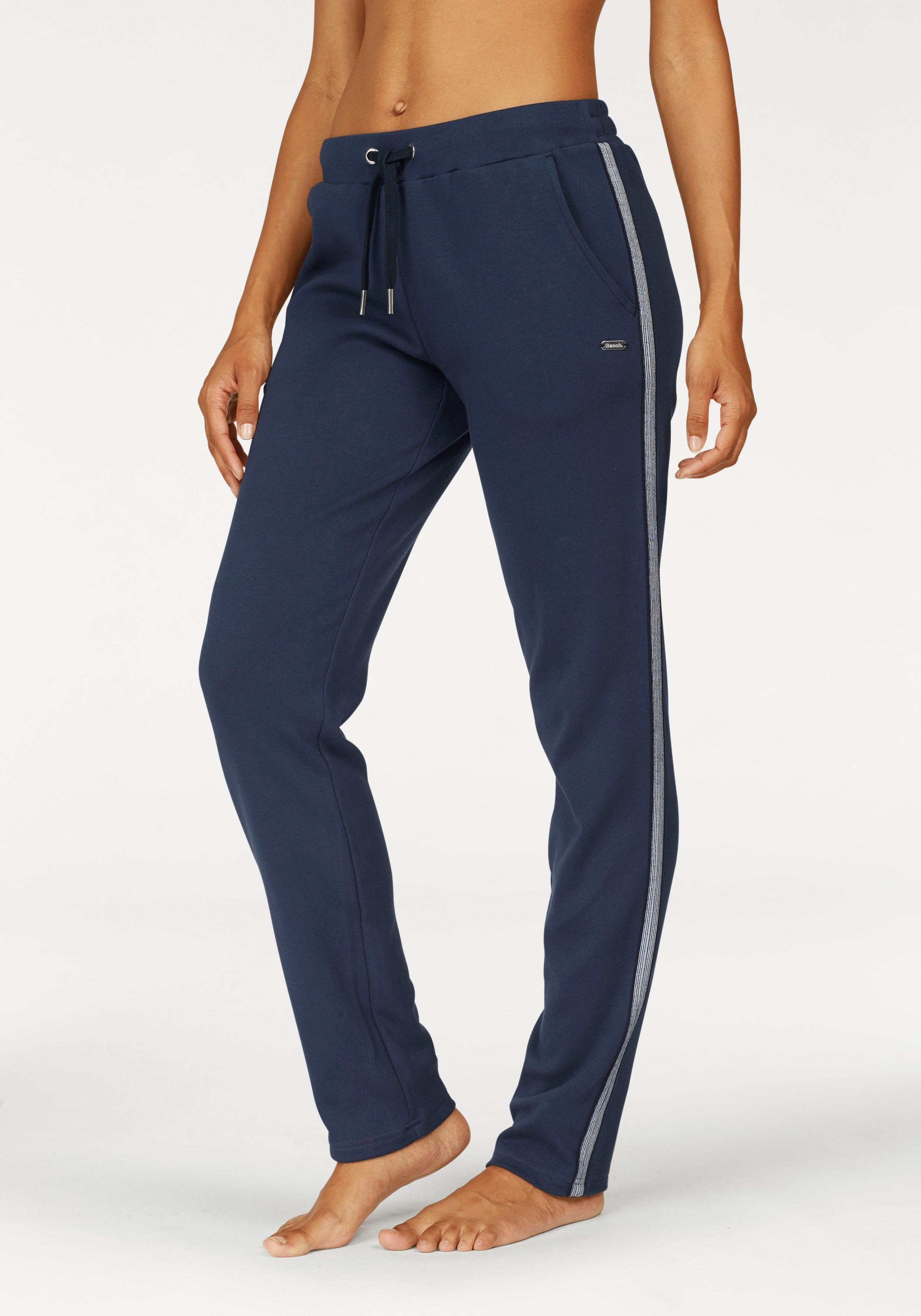 Bench. Loungewear Homewearbroek met metallic-strepen, loungewear, loungepak