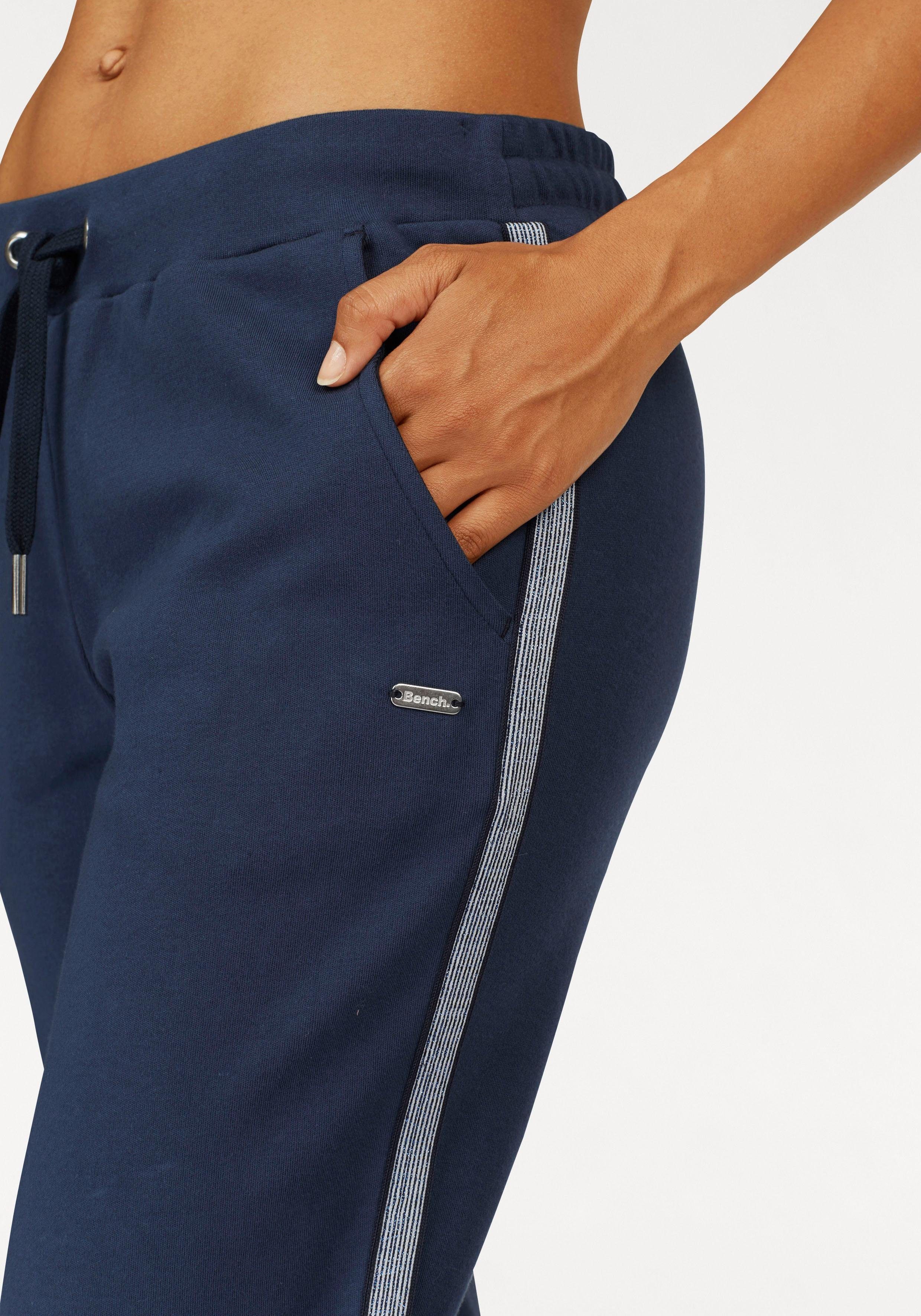 Bench. Loungewear Homewearbroek met metallic-strepen, loungewear, loungepak