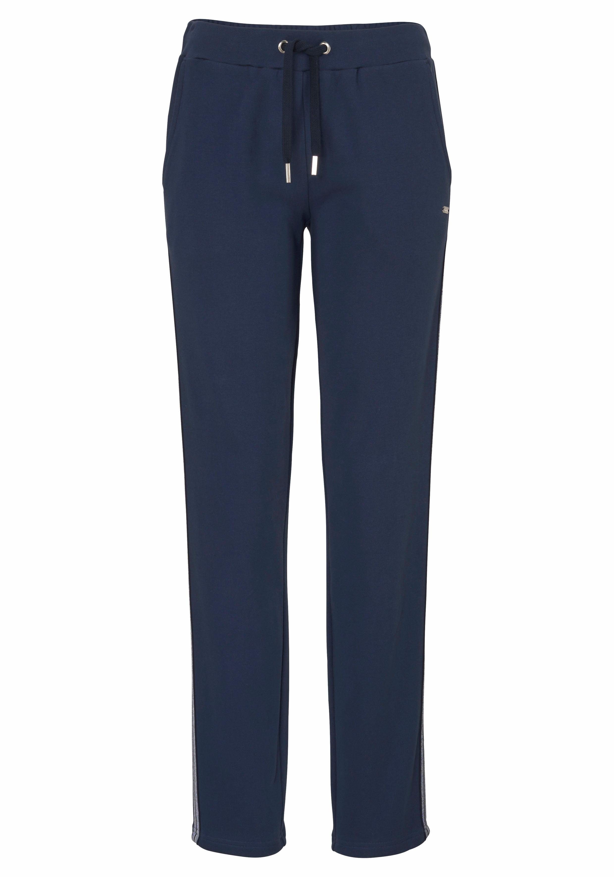 Bench. Loungewear Homewearbroek met metallic-strepen, loungewear, loungepak