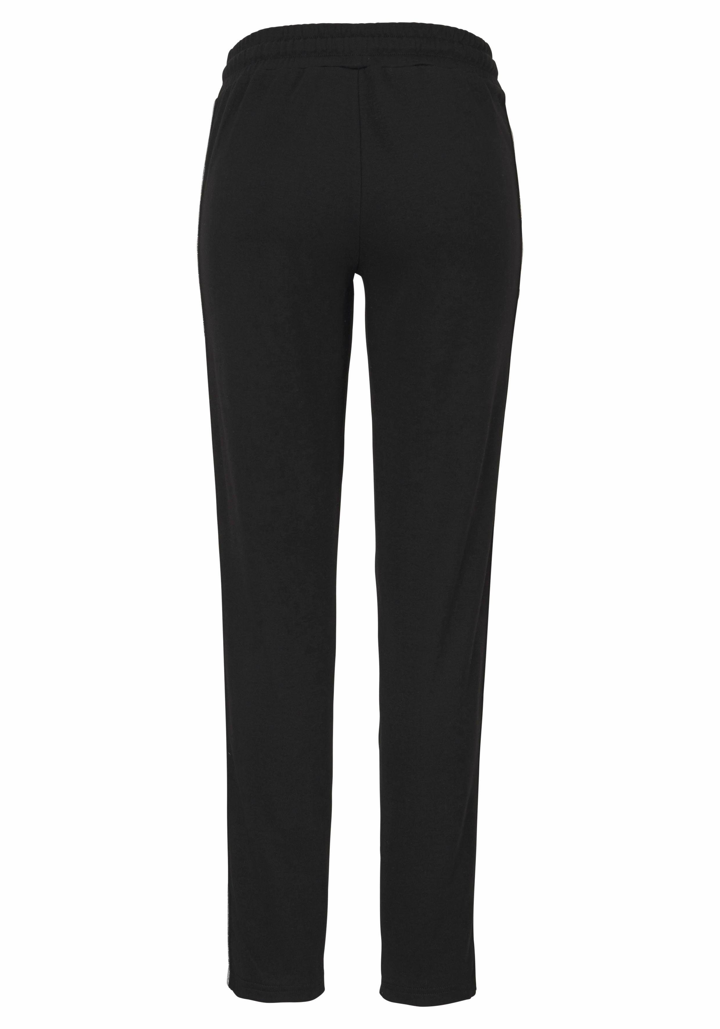 Bench. Loungewear Homewearbroek met metallic-strepen, loungewear, loungepak