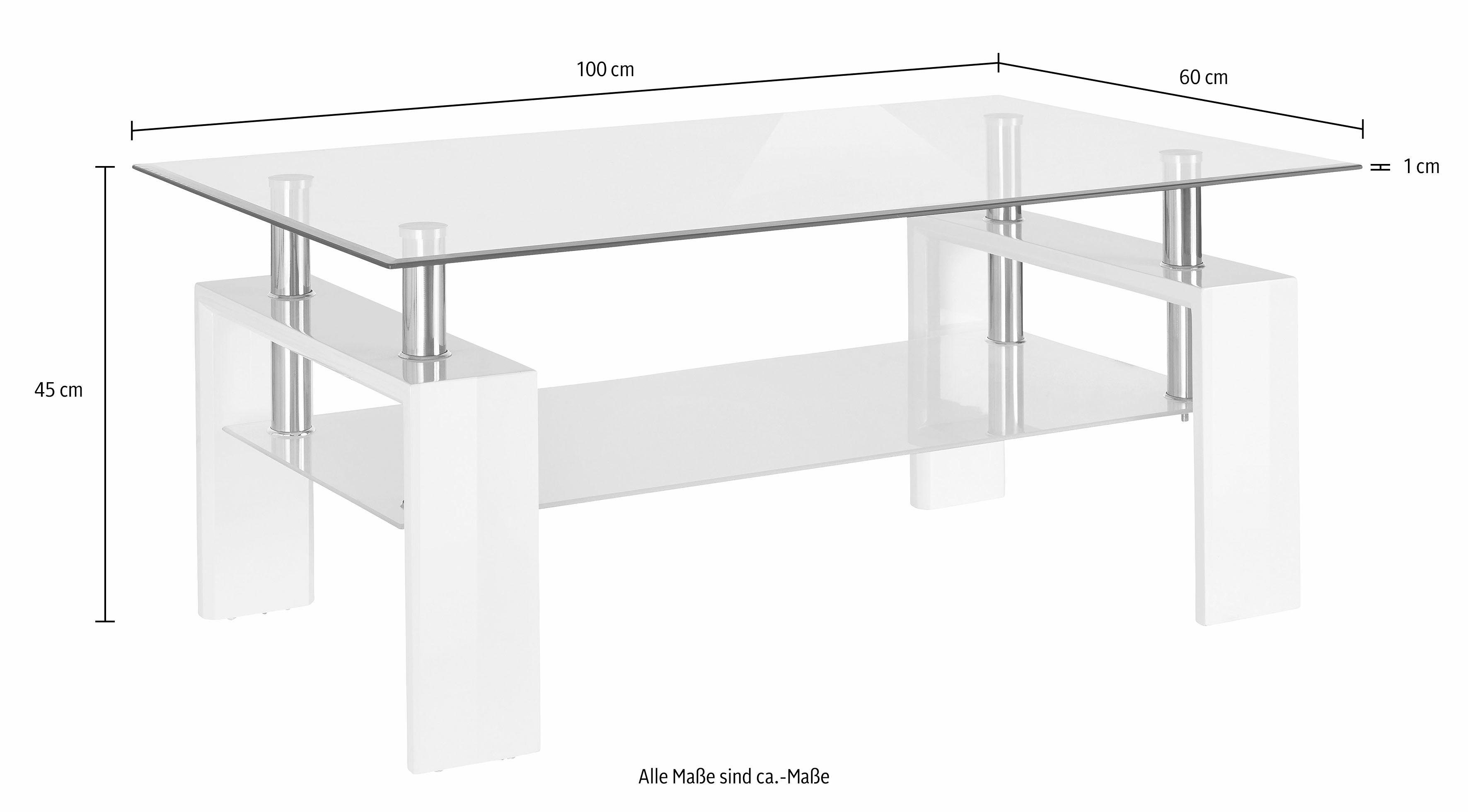 Paroli Salontafel met plank