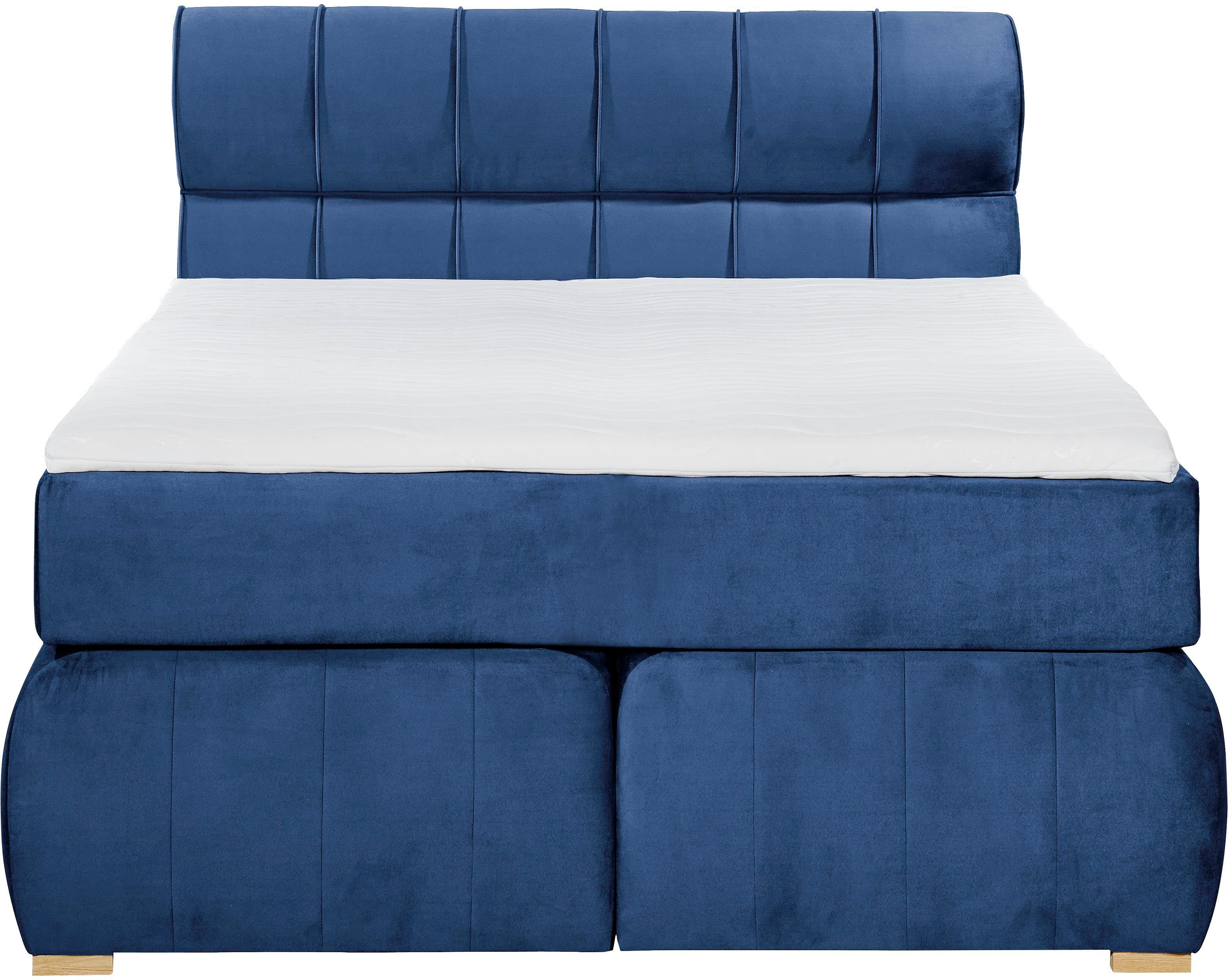 Places of Style Boxspring Felicia in h4, incl. matrastopper en bedbox