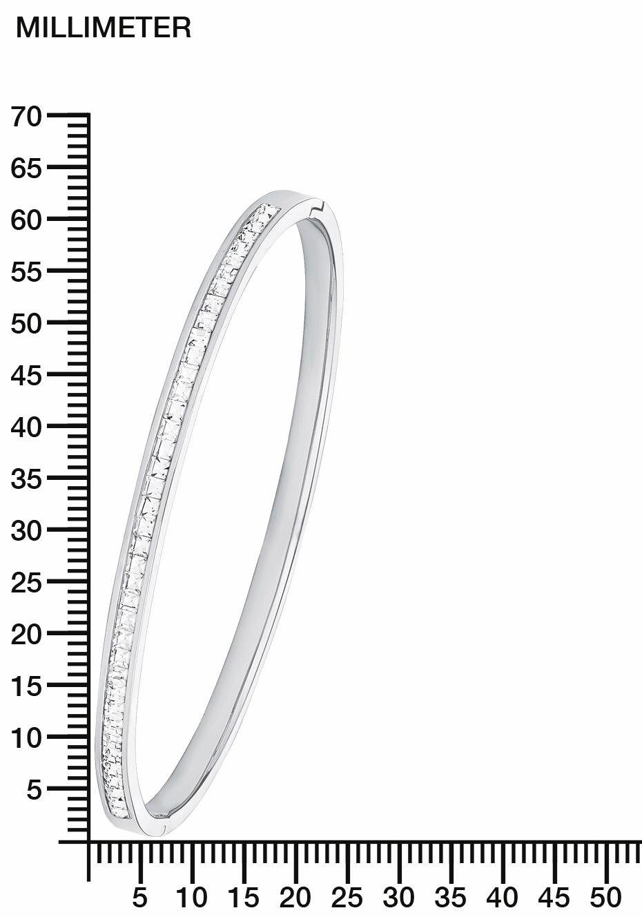 s.oliver armband 2018533 met kristal zilver