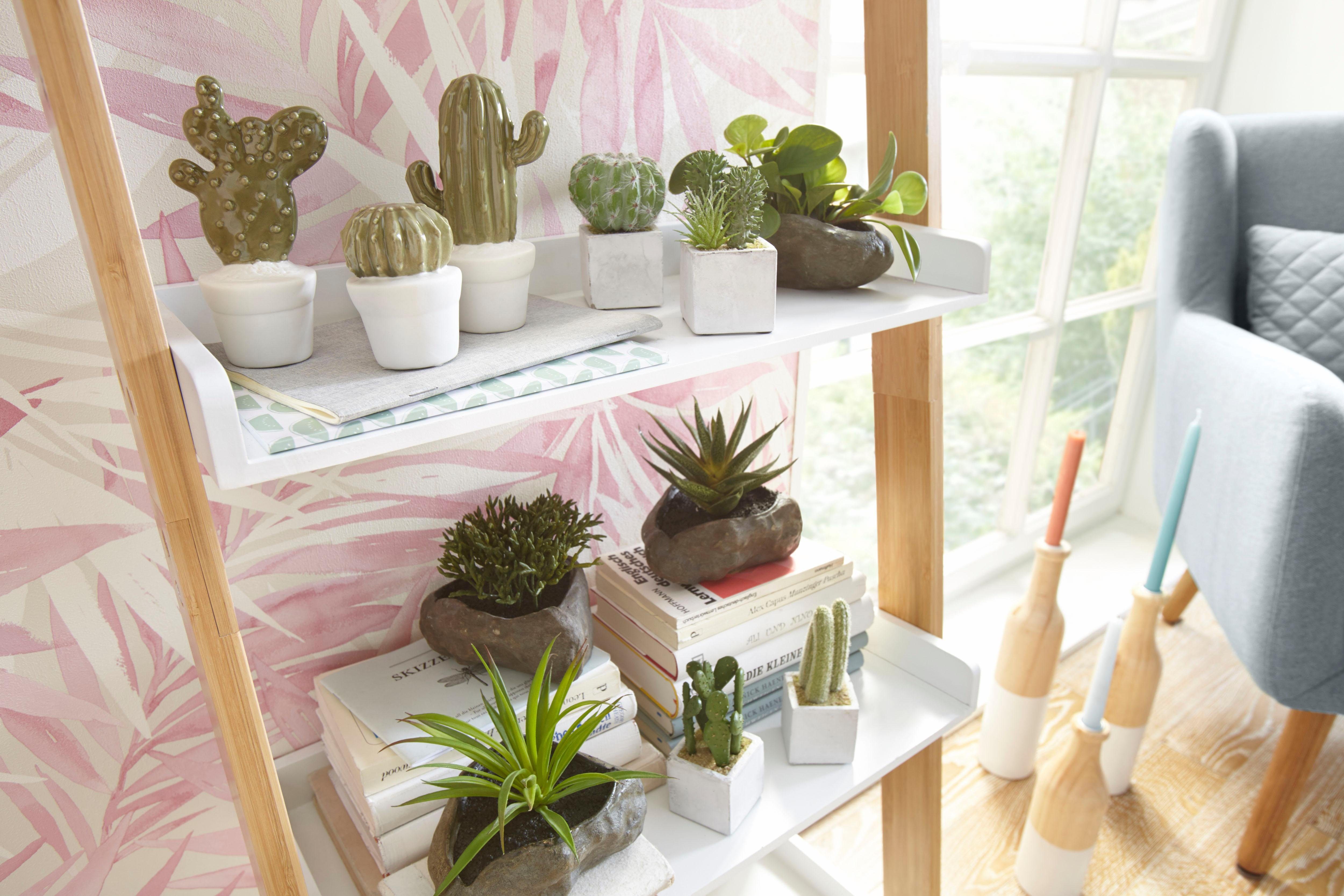 Home affaire Kunstplant Vetplanten (4 stuks)