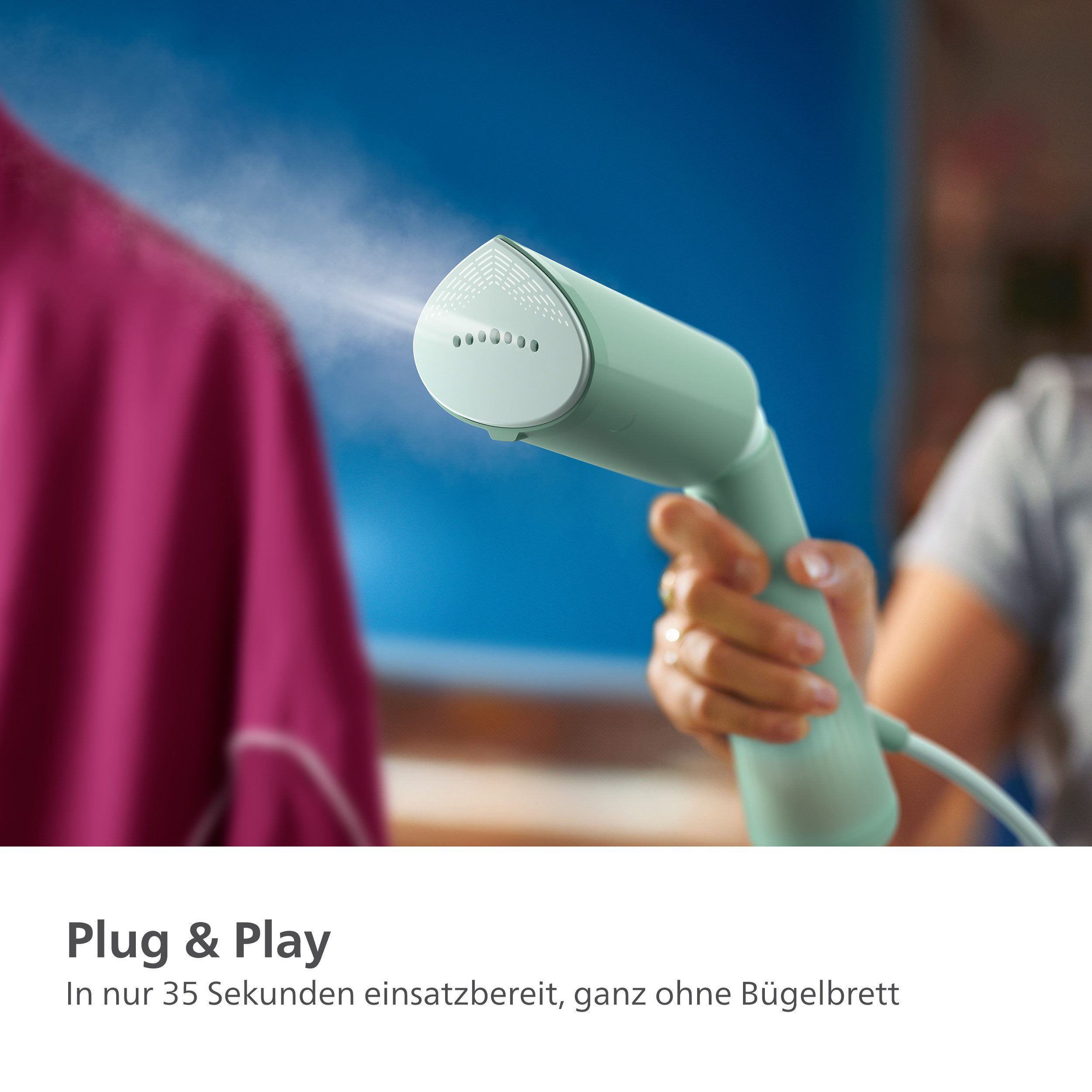 Philips Stoomborstel STH5010/70 "Styler", 120 ml abnehmbarer Wassertank