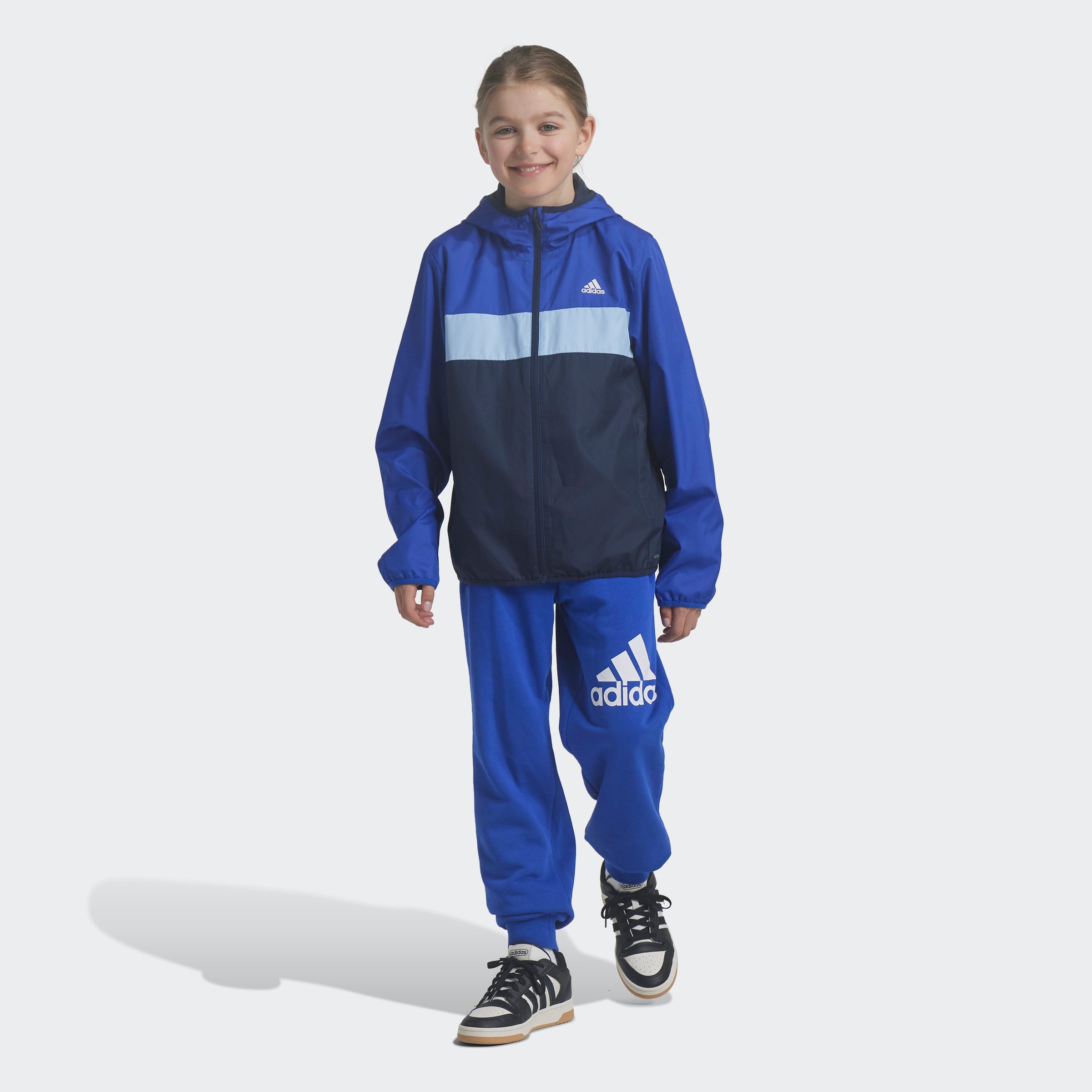 adidas Sportswear Sportbroek ESSENTIALS REGULAR FIT BIG LOGO COTTON BROEK (1-delig)