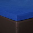 bettwarenshop hoeslaken topmatras hoeslaken elastisch met goede pasvorm (1 stuk) blauw