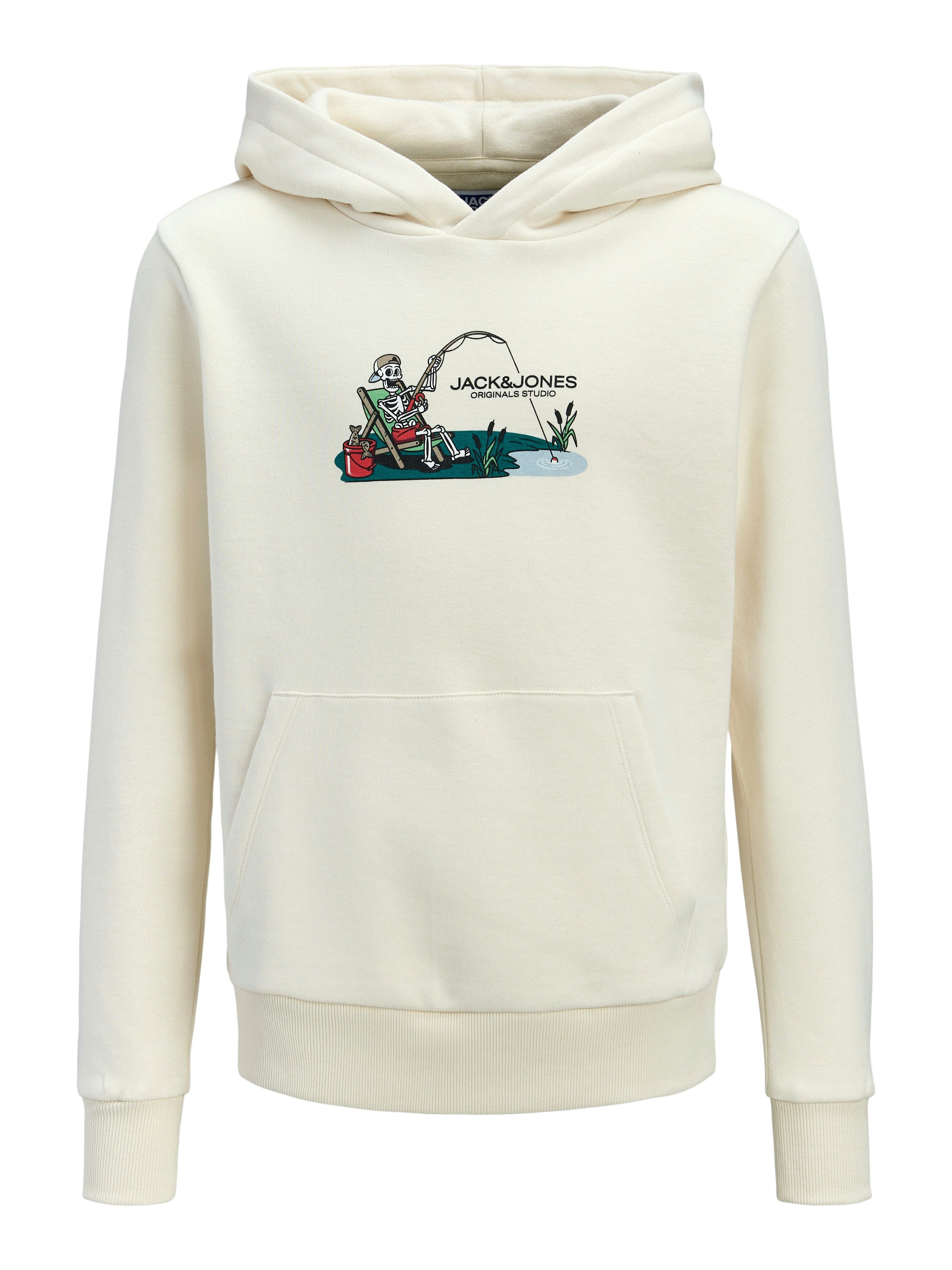 Jack & Jones Junior Hoodie JORSKULL NATURE SWEAT HOOD SN JNR