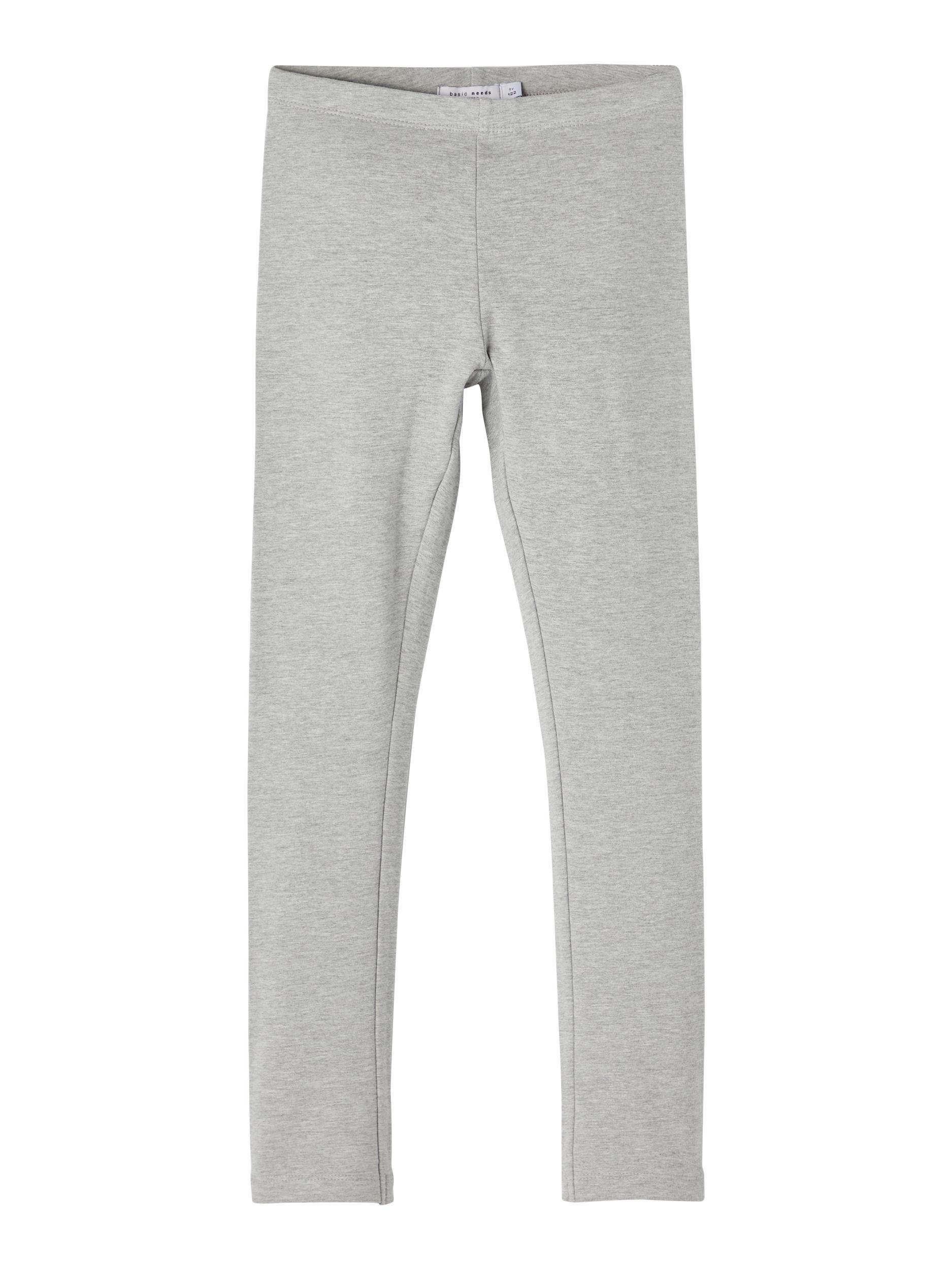 Name It Legging Geruwd NKFDAVINA SOLID SWE LEGGING BRU N NOOS