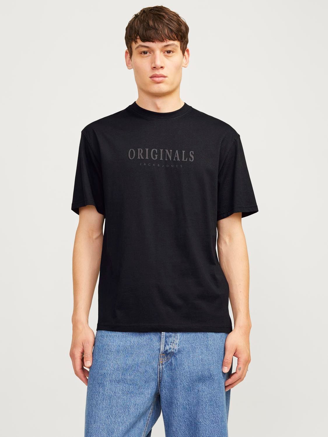 Jack & Jones Shirt met ronde hals JORFREDERIKSBERG TEE SS CREW NECK NOOS
