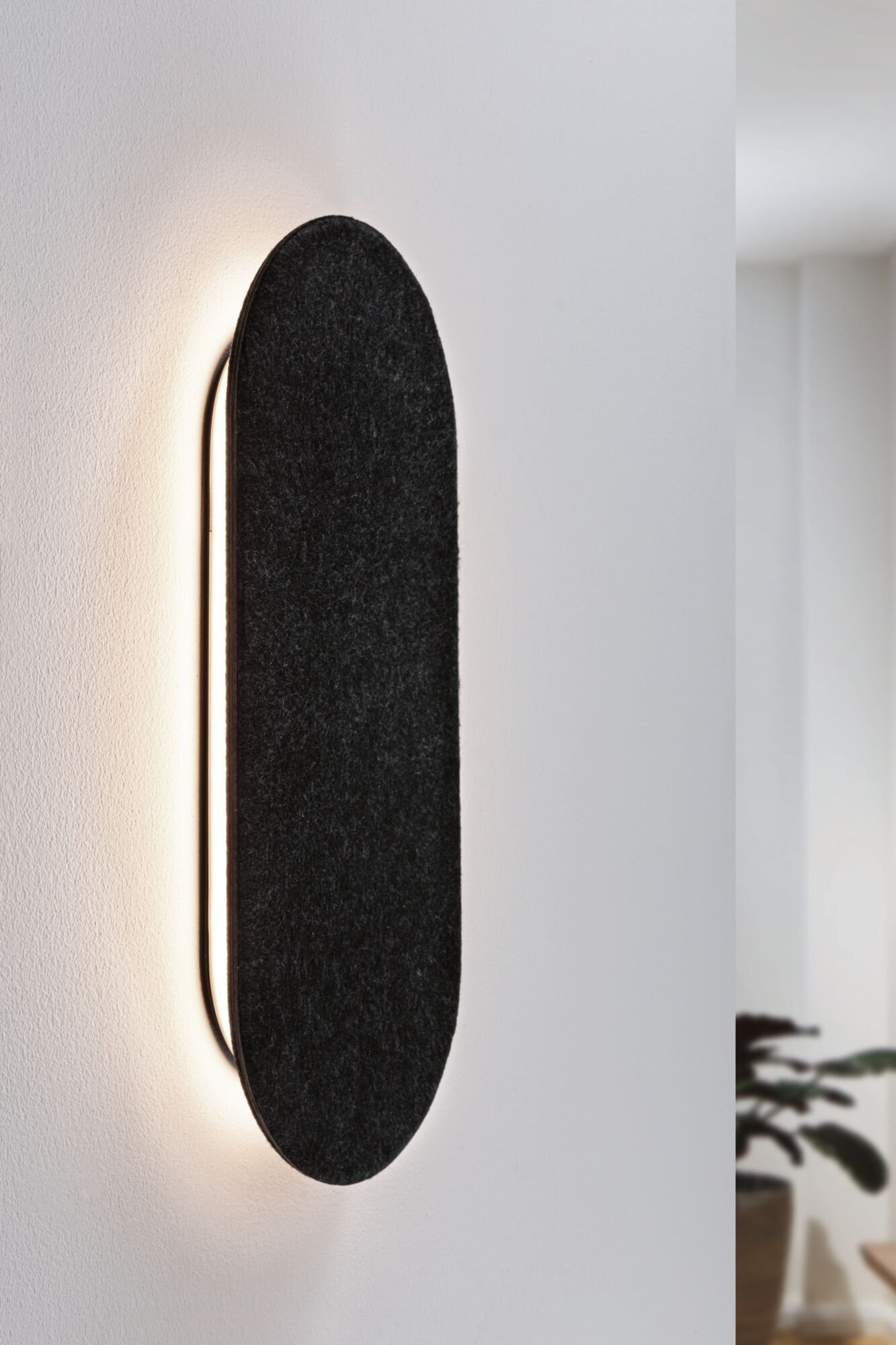 Paulmann Led-wandlamp Tulga 2700K 900lm 230V 17W Antraciet (1 stuk)
