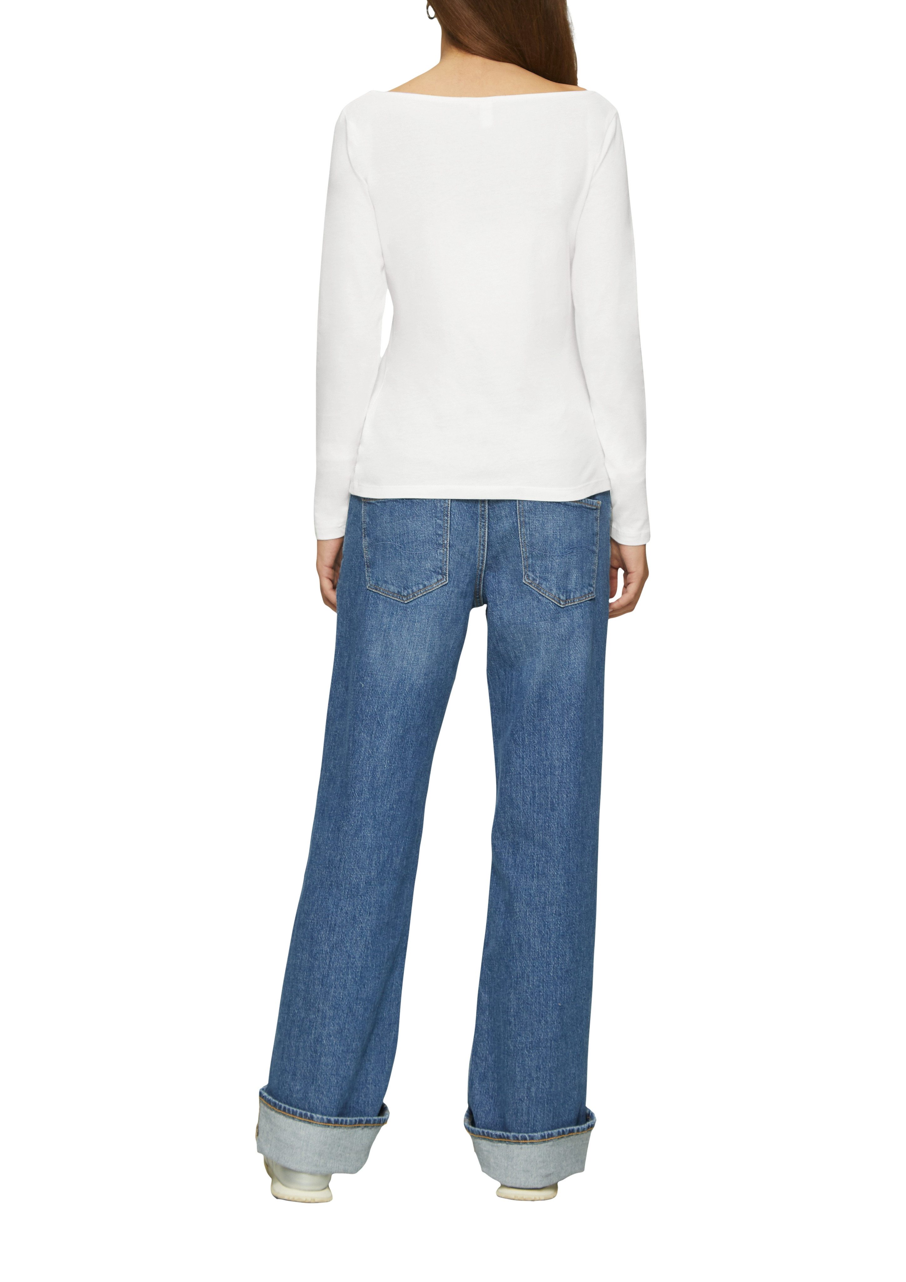 Q S designed by Longsleeve met boothals