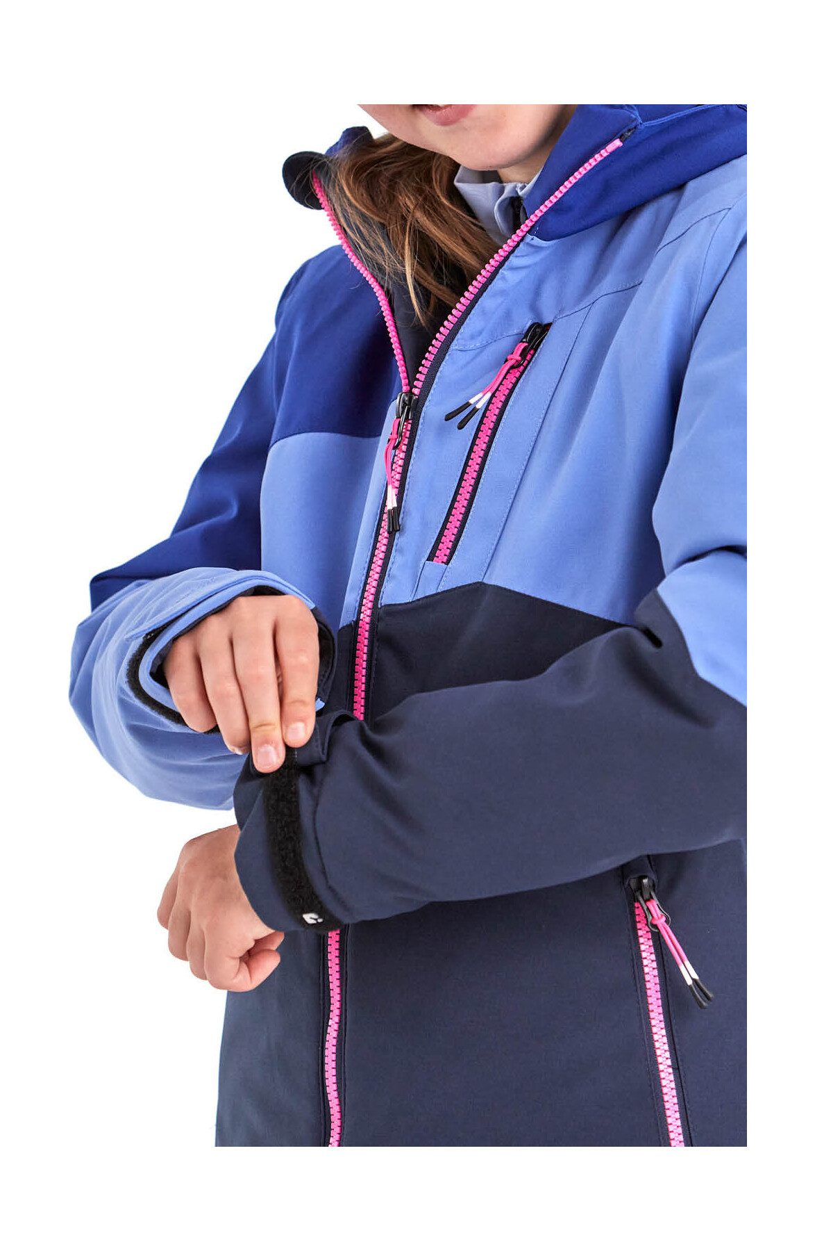 Killtec Ski-jack KSW 166 GRLS SKI JCKT Ademende water- en winddichte skijas met afneembare capuchon