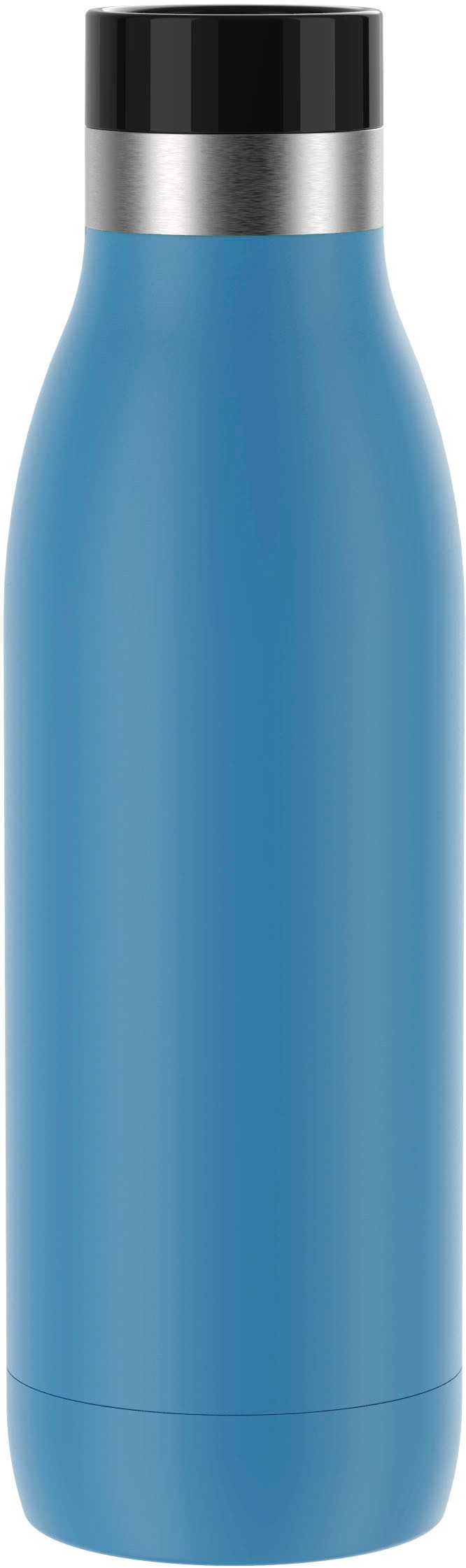 Emsa Thermosfles Drinkfles Bludrop Roestvrij staal, Quick-Press deksel, 360° drinkplezier, 12 uur warm/24 uur koel (1-delig) koelboxen &